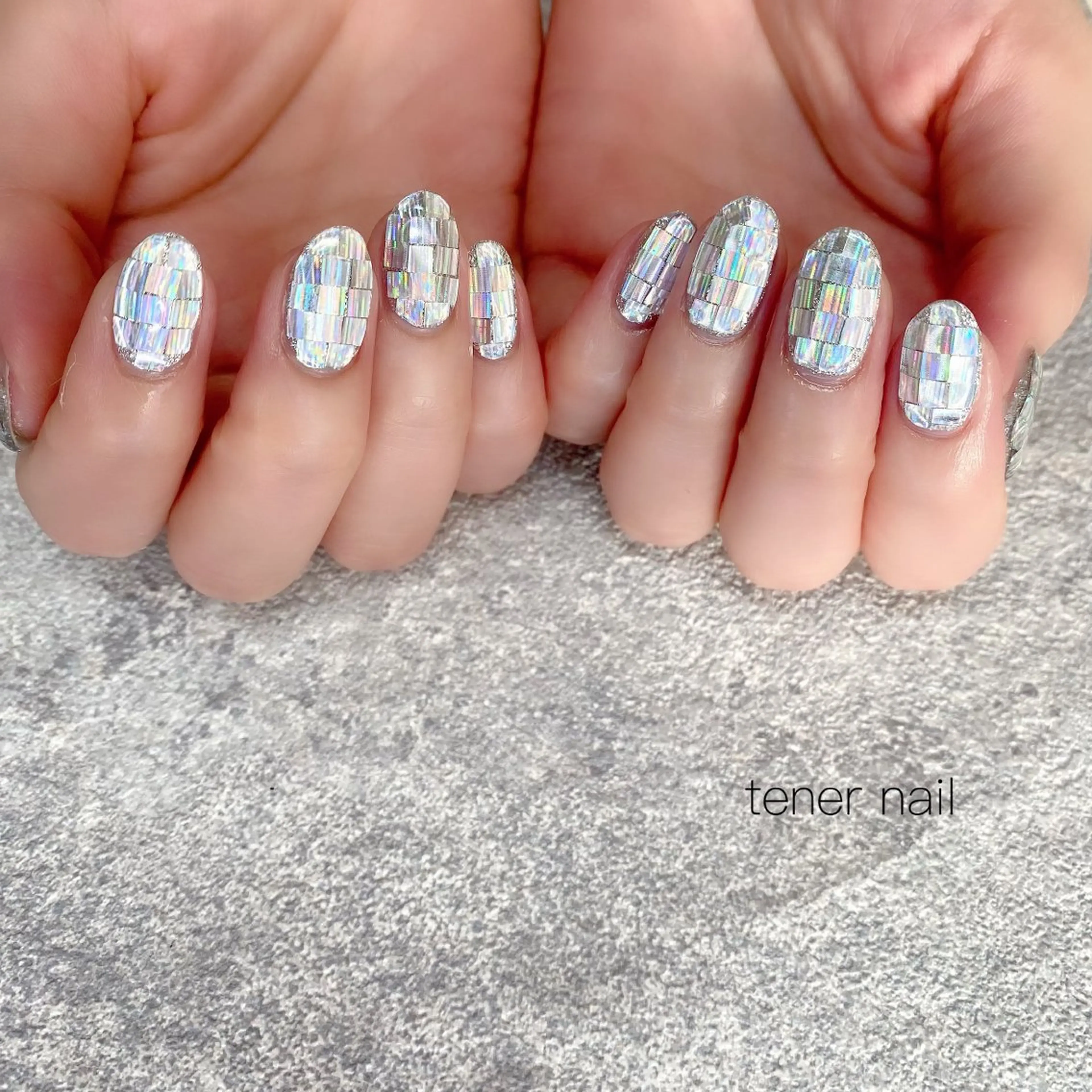 ネイル ミラーネイル テネルネイル tener nailのネイルデザイン