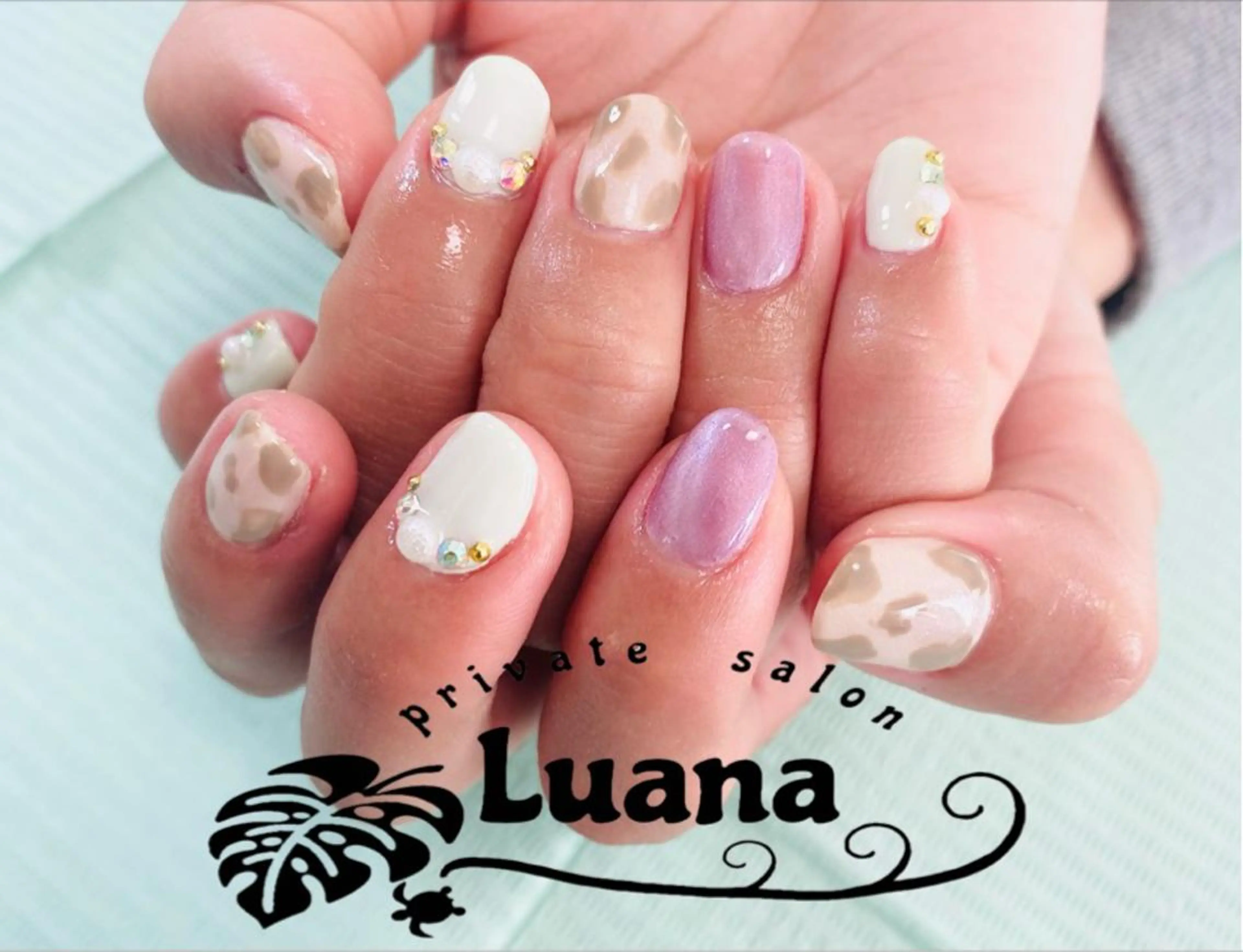 ネイル 自宅ネイルサロン ルアナのネイルデザイン