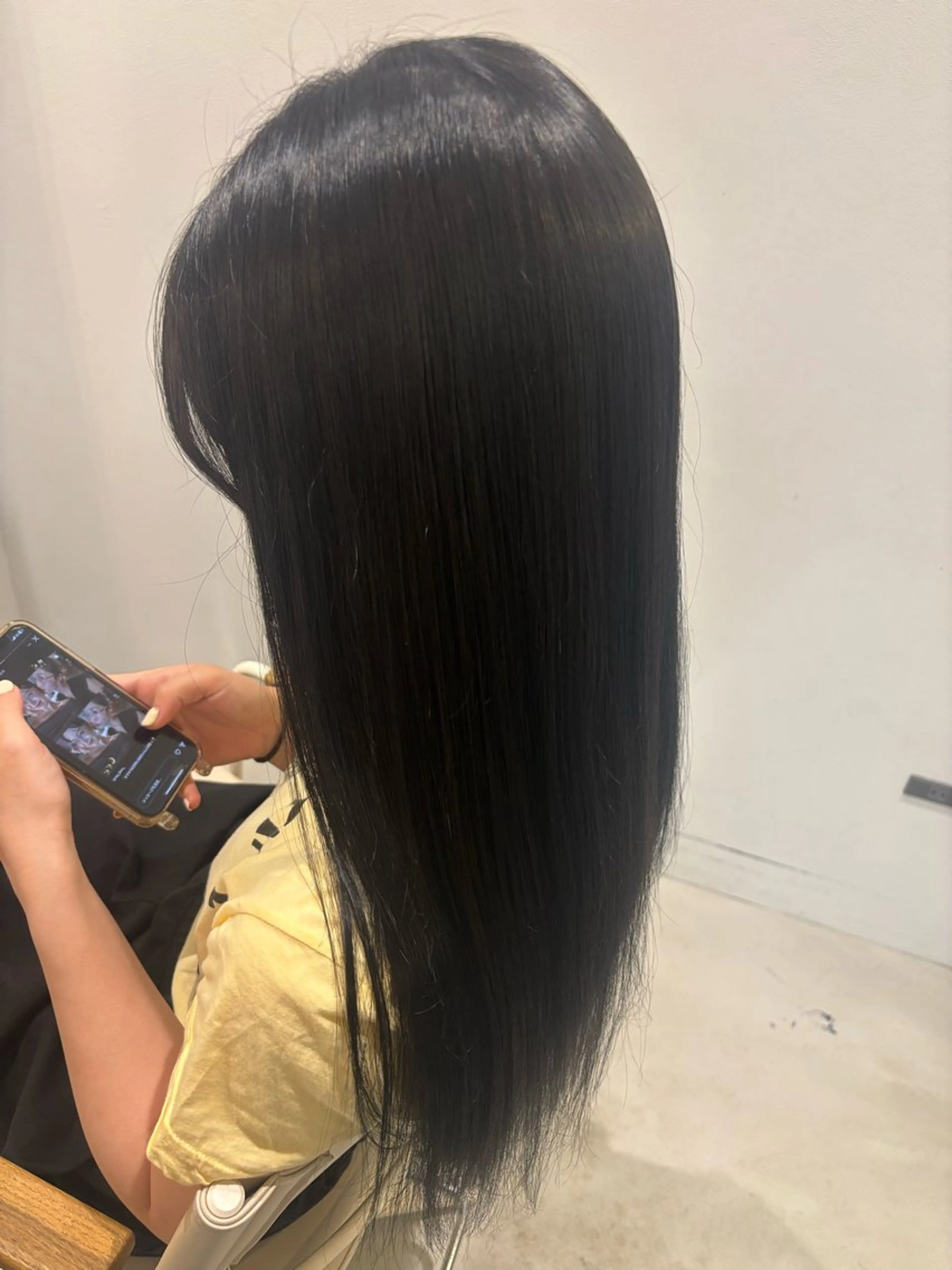 カラー ブルーカラー ブルーグレー ブルーグレージュ グレージュ ヘアカラー 艶髪/ハイトーン/ 透明感/maayaのヘアスタイル