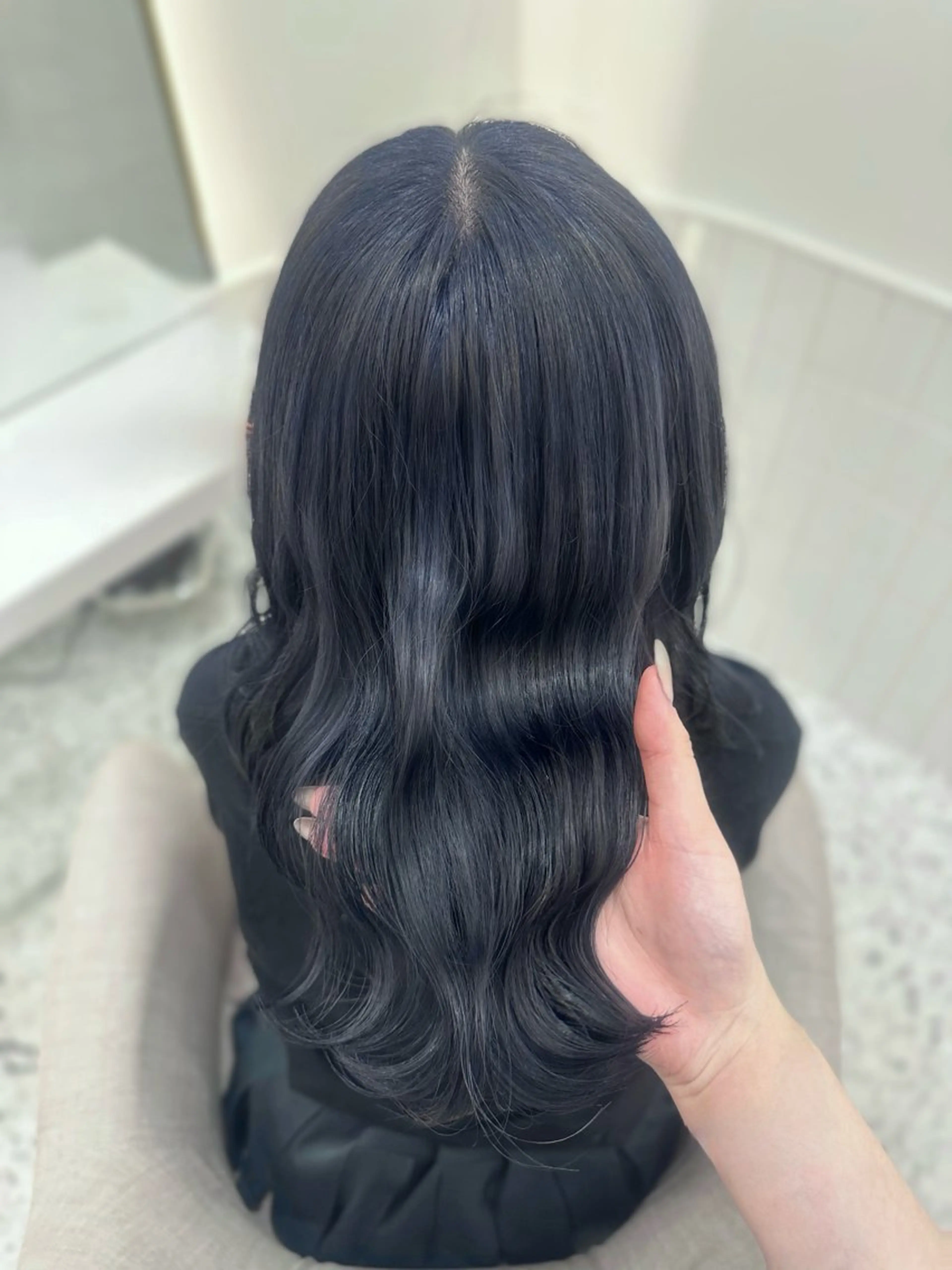 ミディアム カラー ヘアカラー トリートメント 🎀ちゃんりお🎀 /ブリーチなしカラーのヘアスタイル