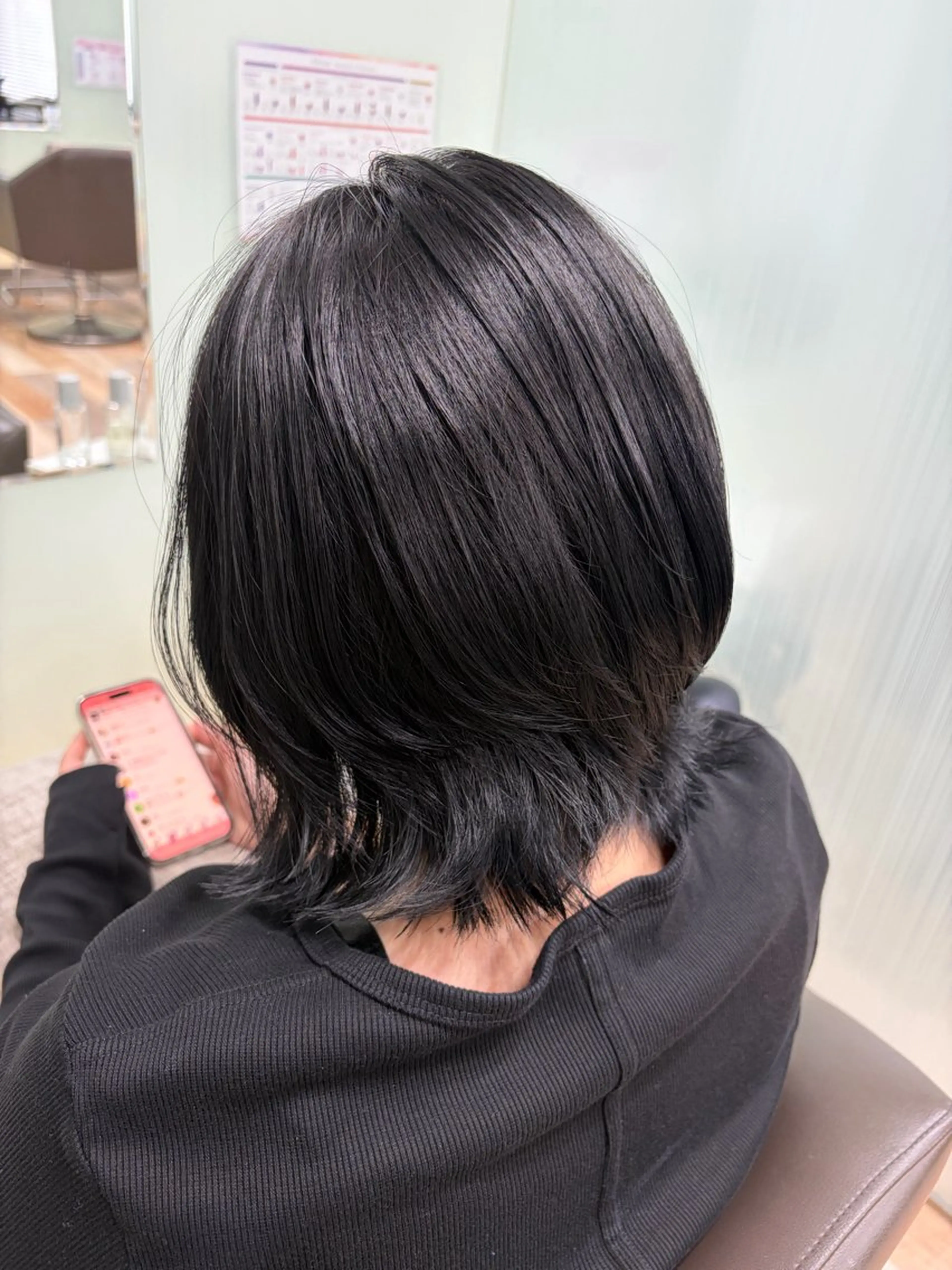ミディアム ヘアカラー カット⚡️カラー🫧 募集中/愛海のヘアスタイル