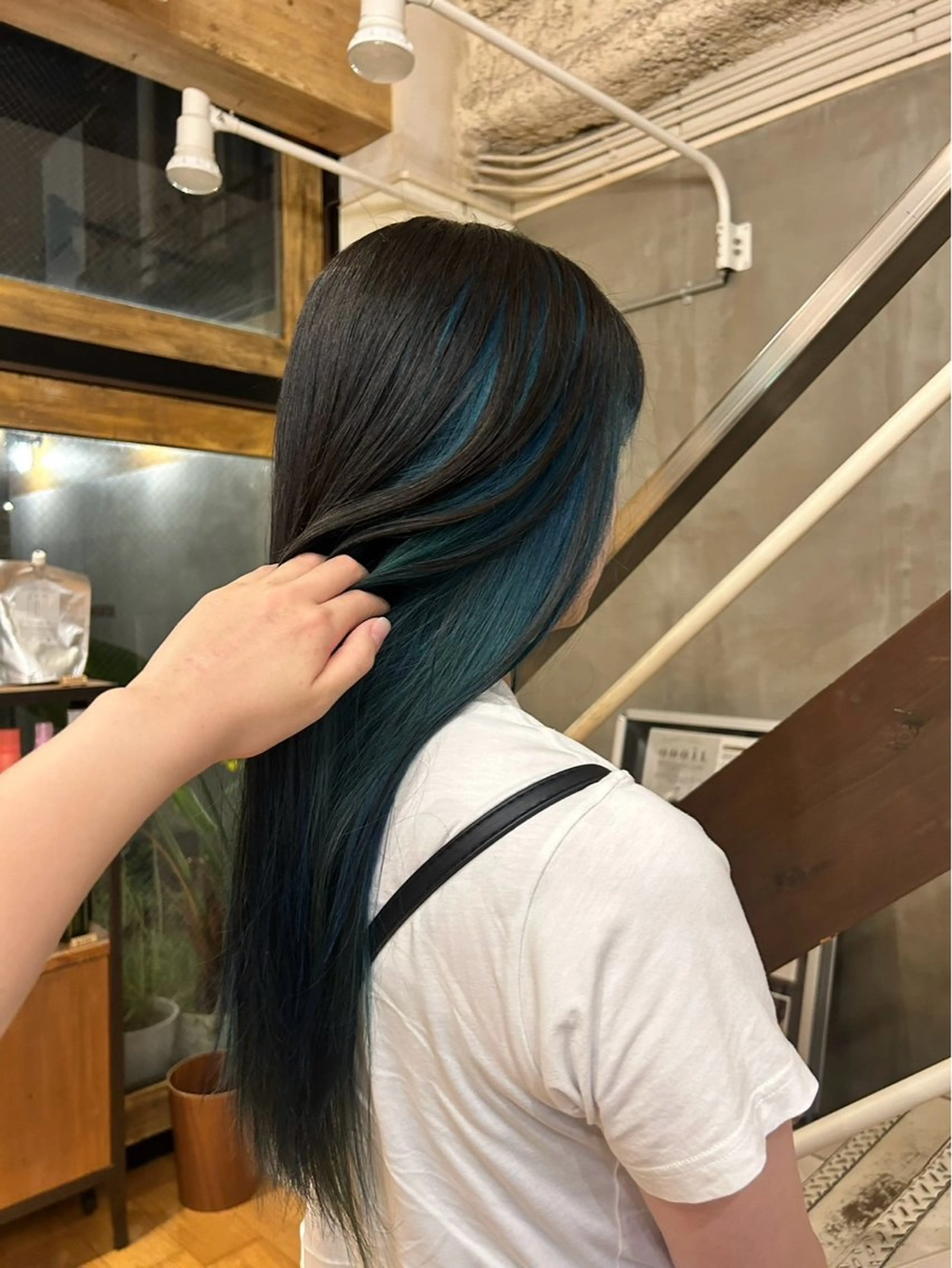 ロング ヘアカラー 🖤海外風デザイン カラー🖤/りんのヘアスタイル