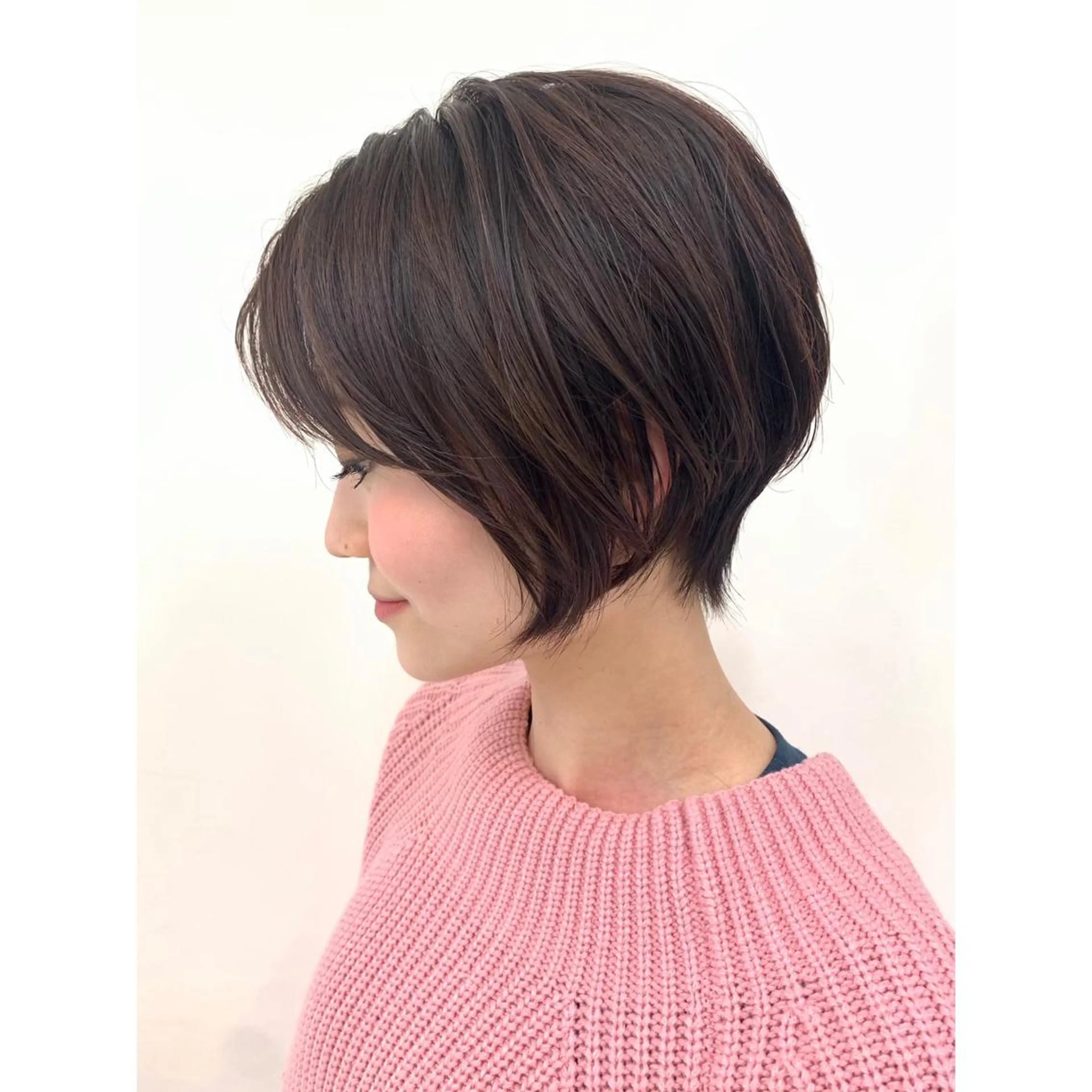 ショート カラー ショートボブ ボブ ショートヘア 牧野美波💎ショート ヘア/カット/天神のヘアスタイル