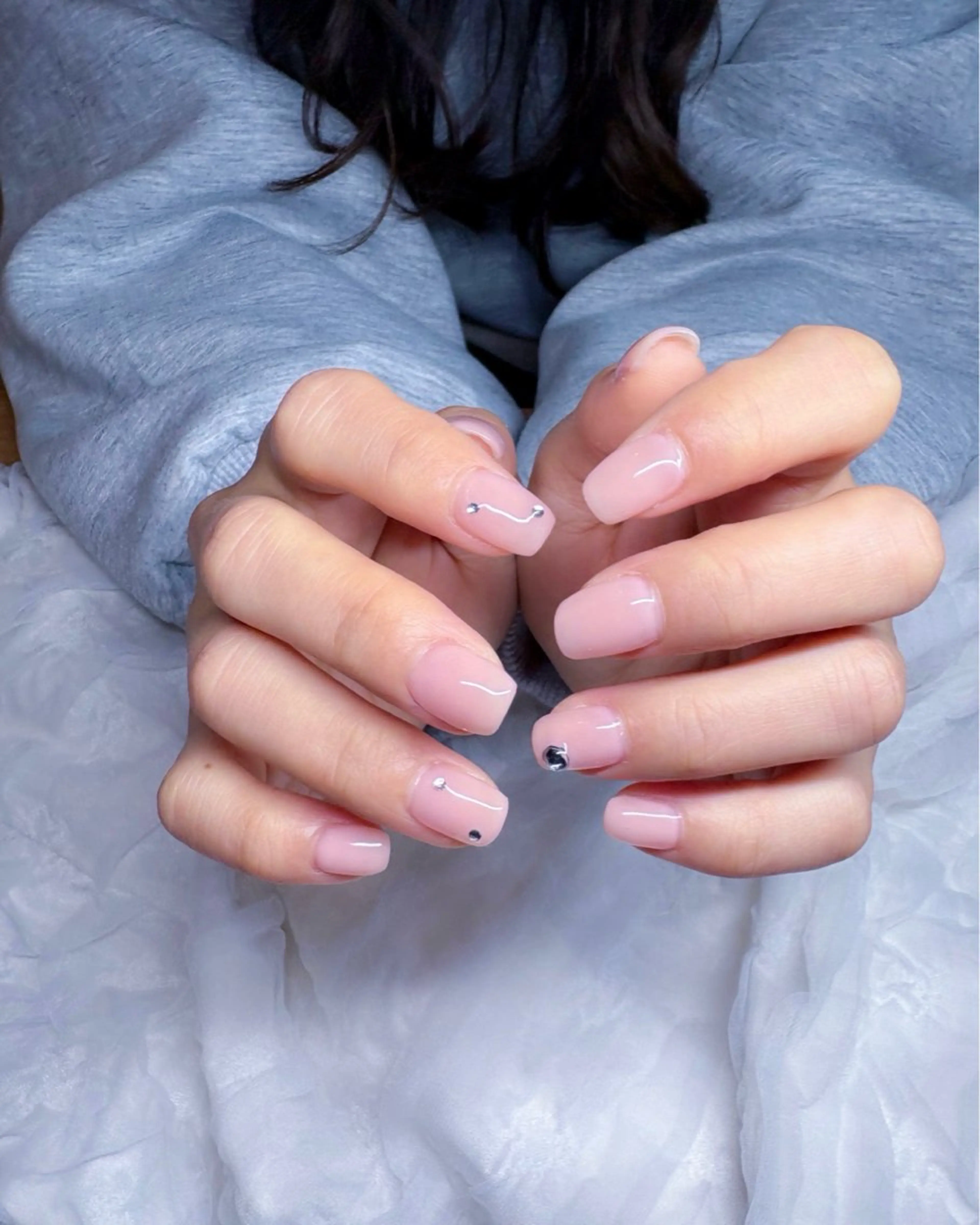 ネイル ピンク ハンドネイル Noa HANA-NAILのネイルデザイン