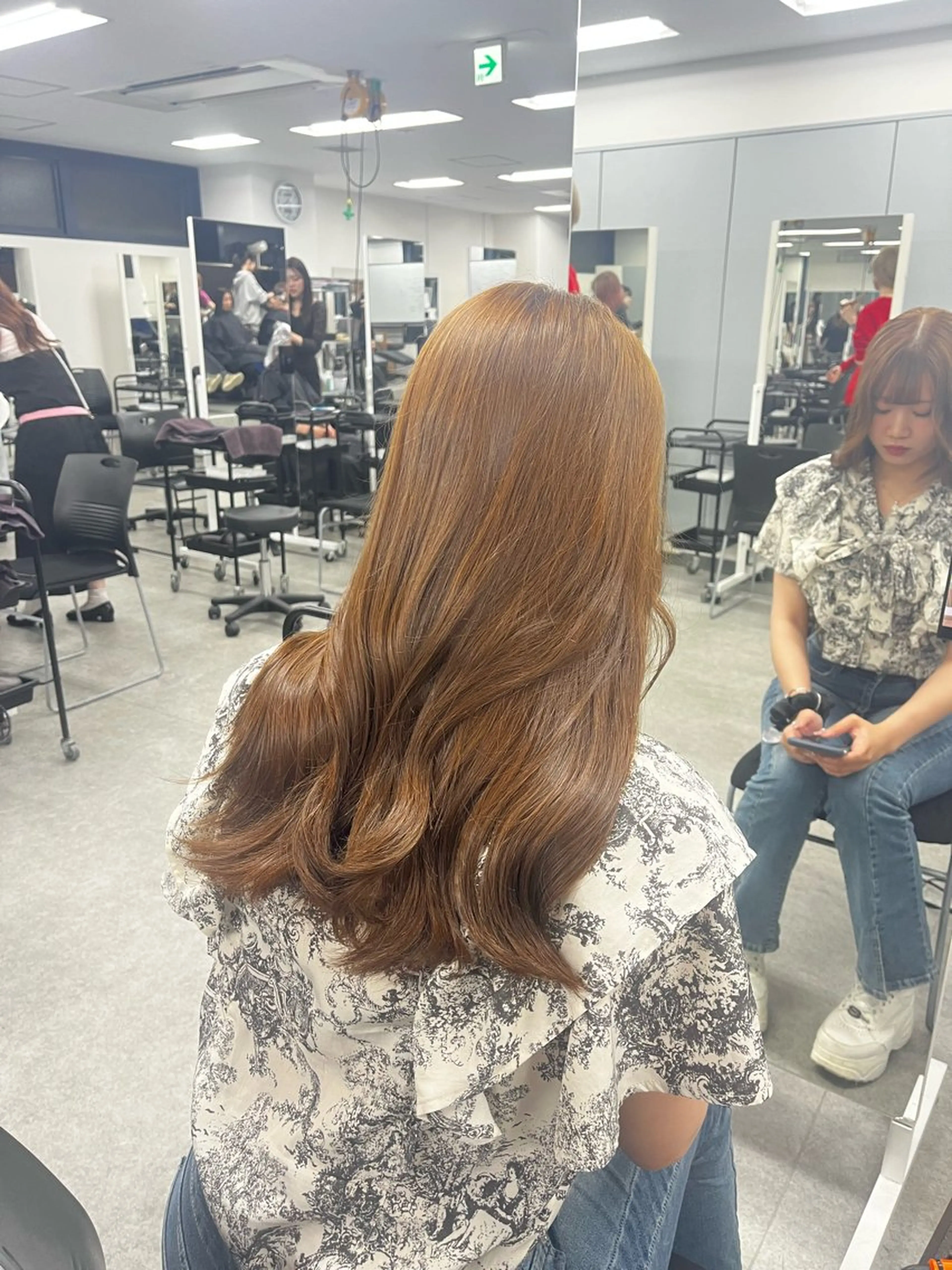 ロング カラー ヘアアレンジ 韓国メンズヘア 🪽maika🪽のヘアスタイル