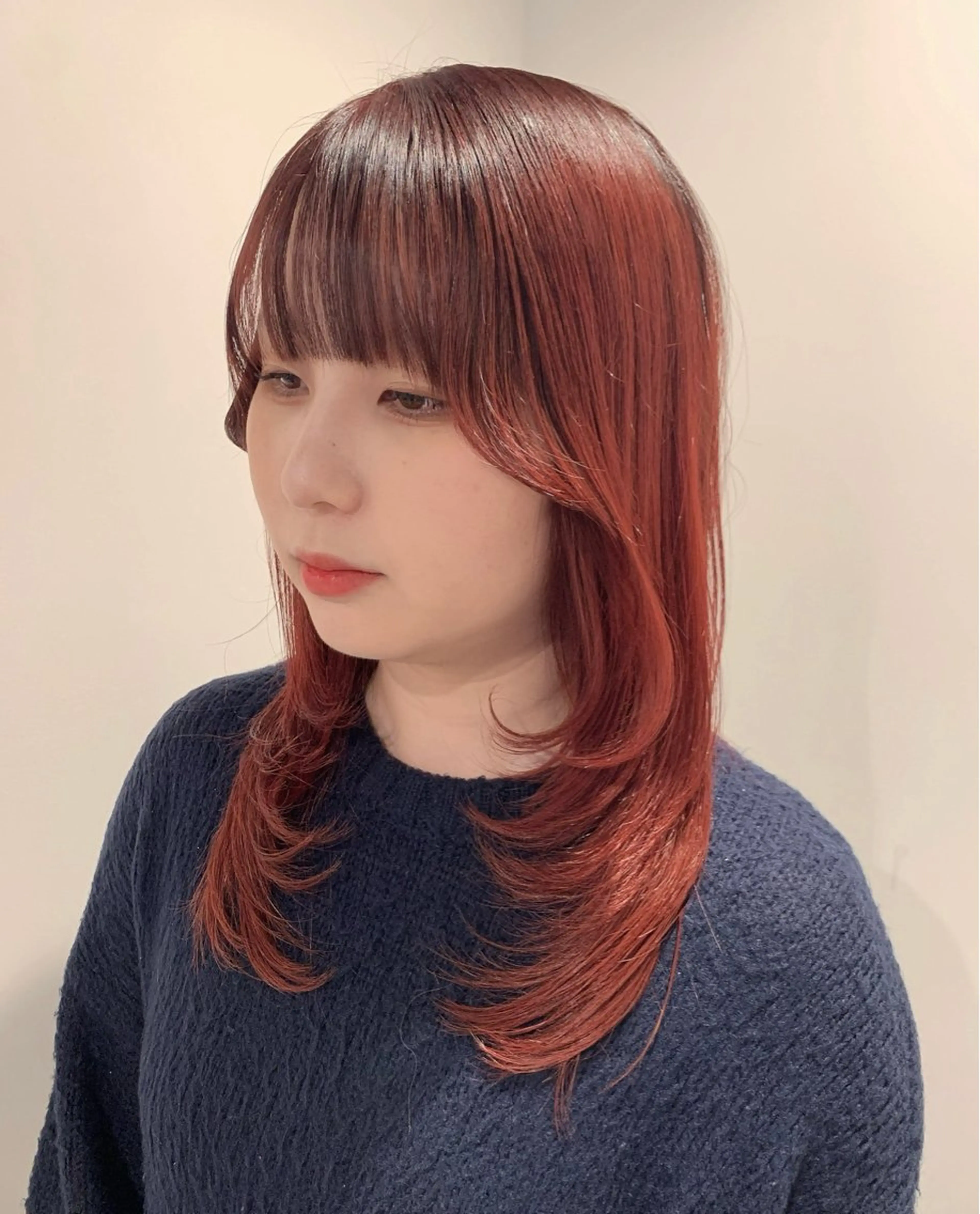 セミロング 高橋 一樹のヘアスタイル