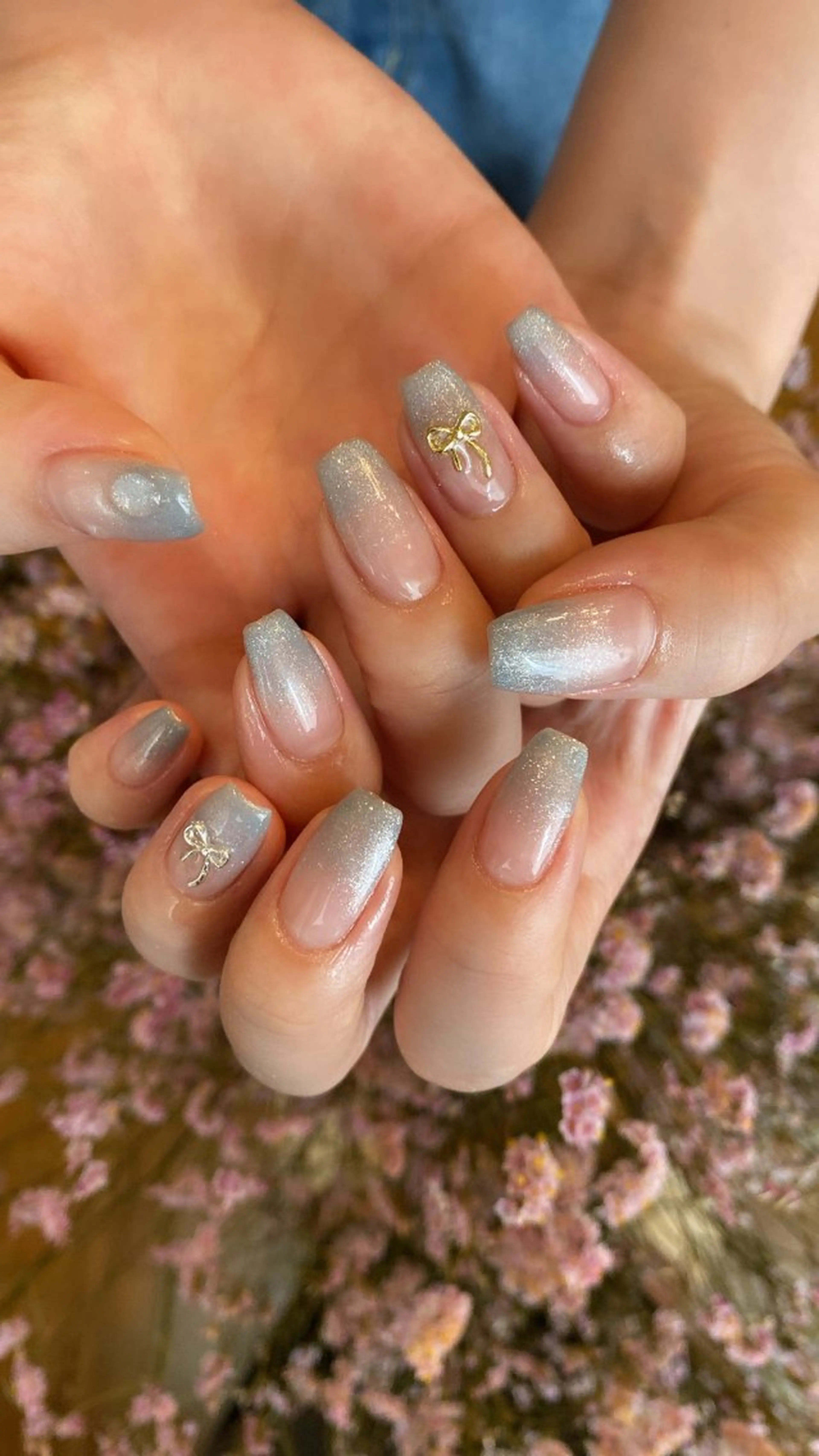 ネイル ハンドネイル crystal ⭐︎ colorのネイルデザイン