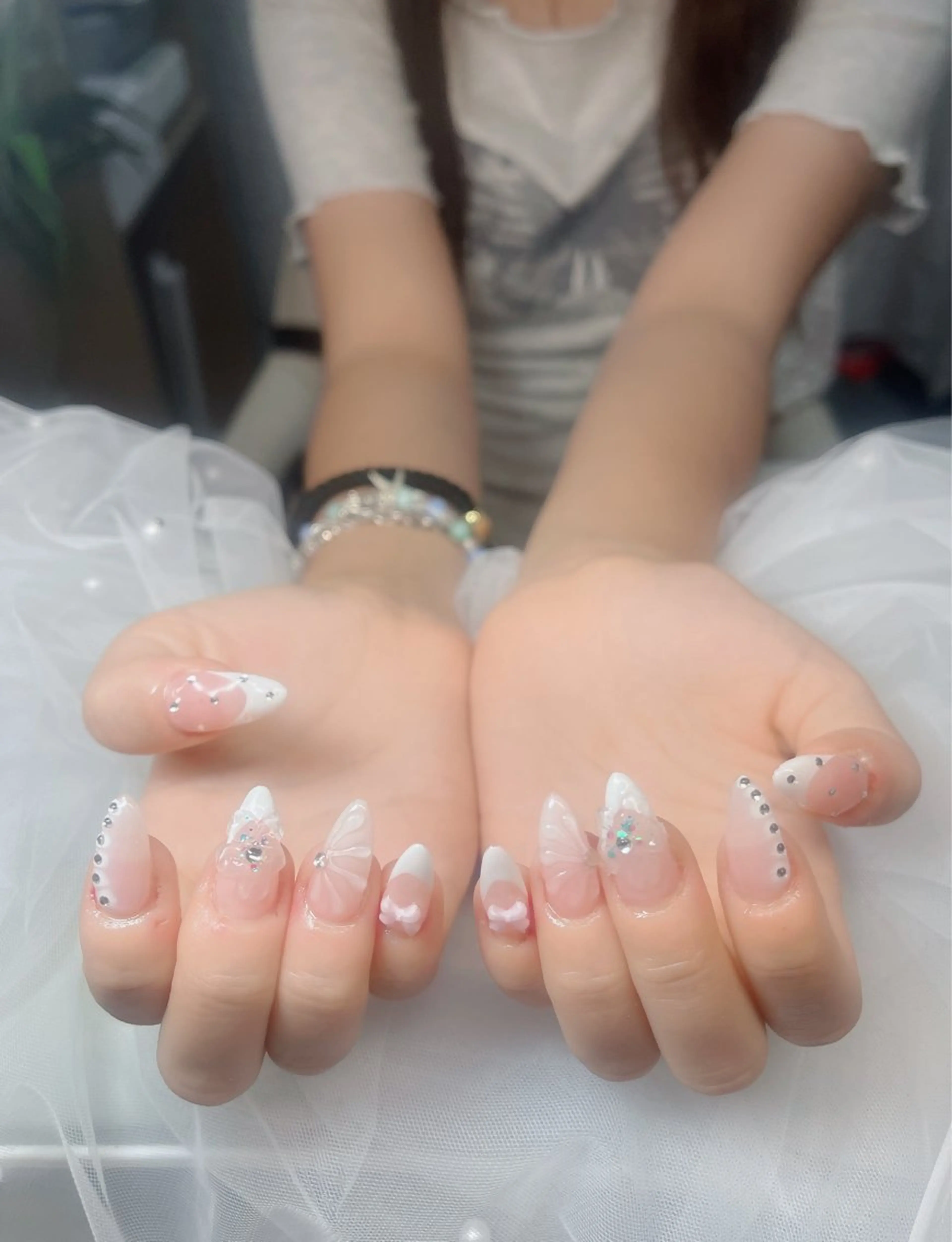 ネイル ハイネイル 自宅サロンのネイルデザイン