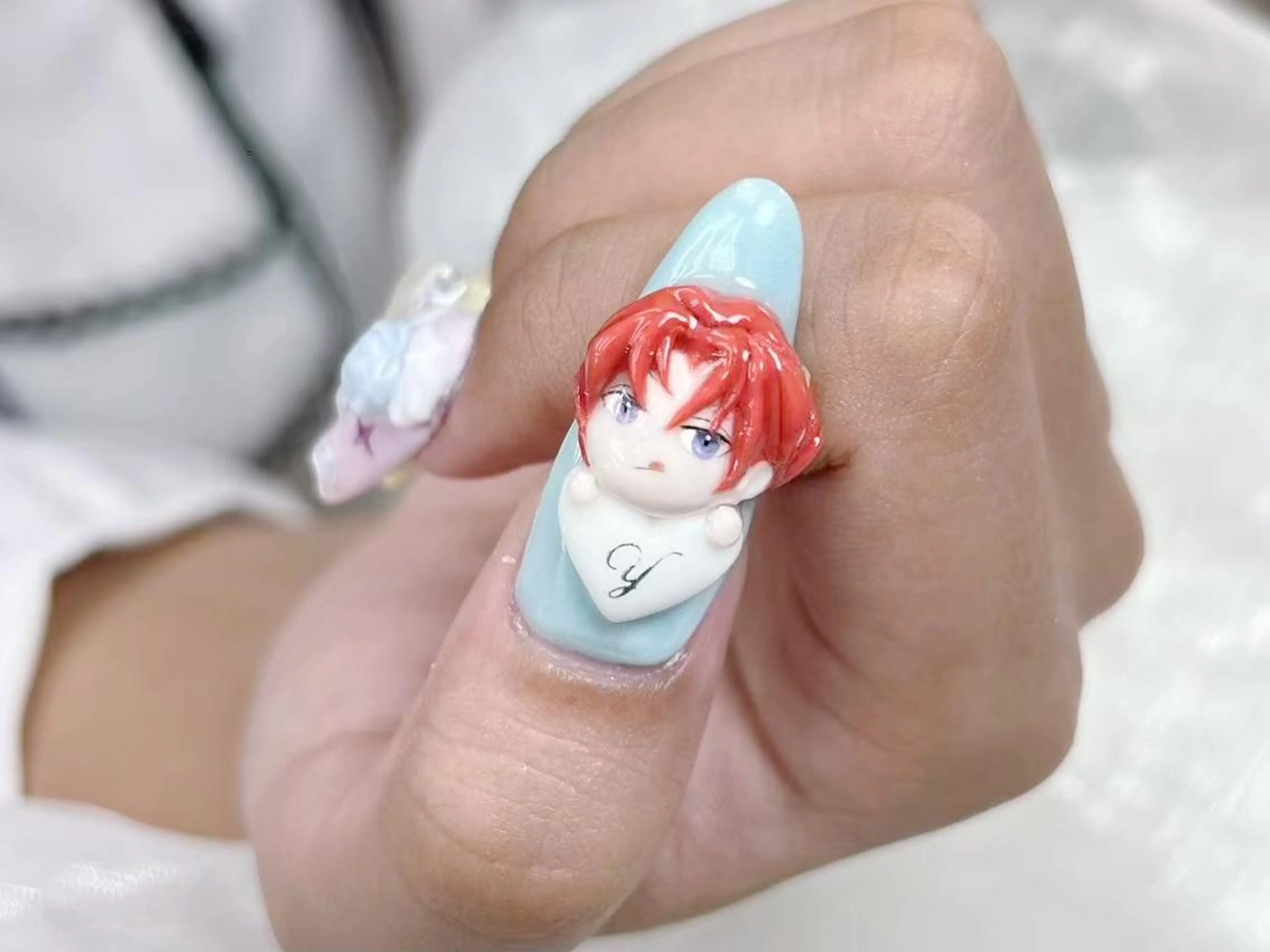 メンズ ネイル Bloom kabukiのネイルデザイン