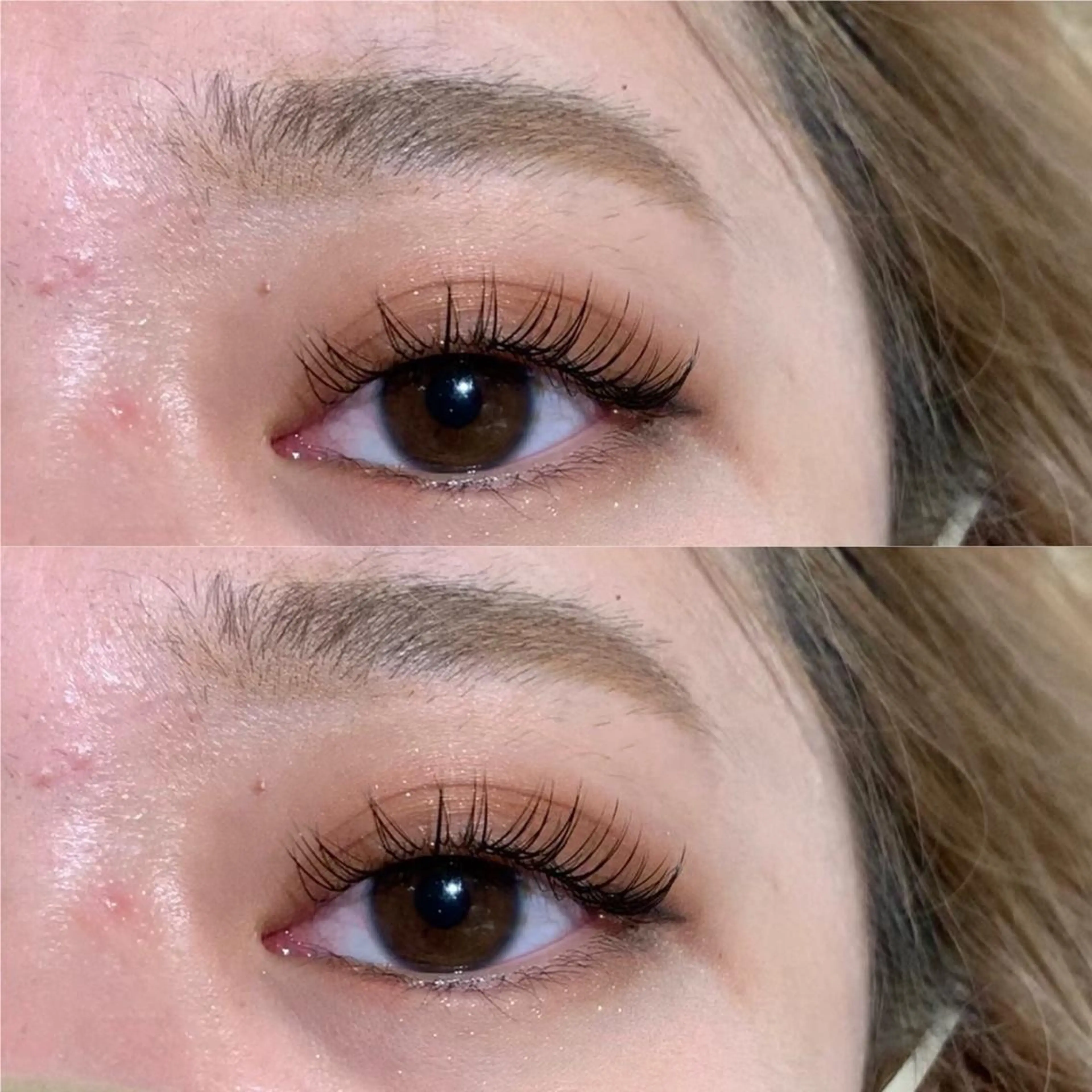マツエク・マツパ 韓国風🤍 イワサキ　リコ🍒のヘアスタイル