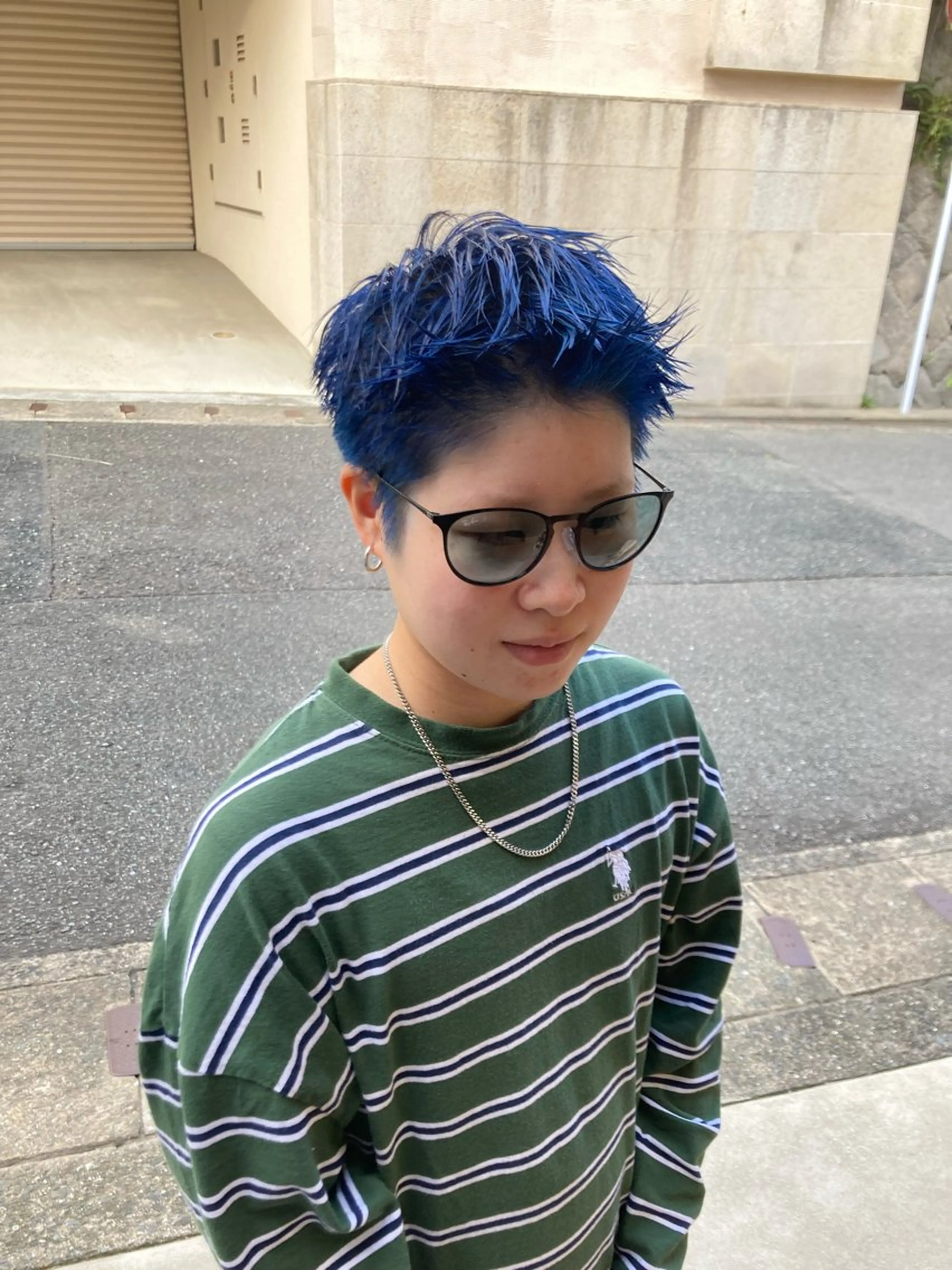 ショート カラー メンズ BRUNTJET所属・MAEDA MADOKAのヘアスタイル