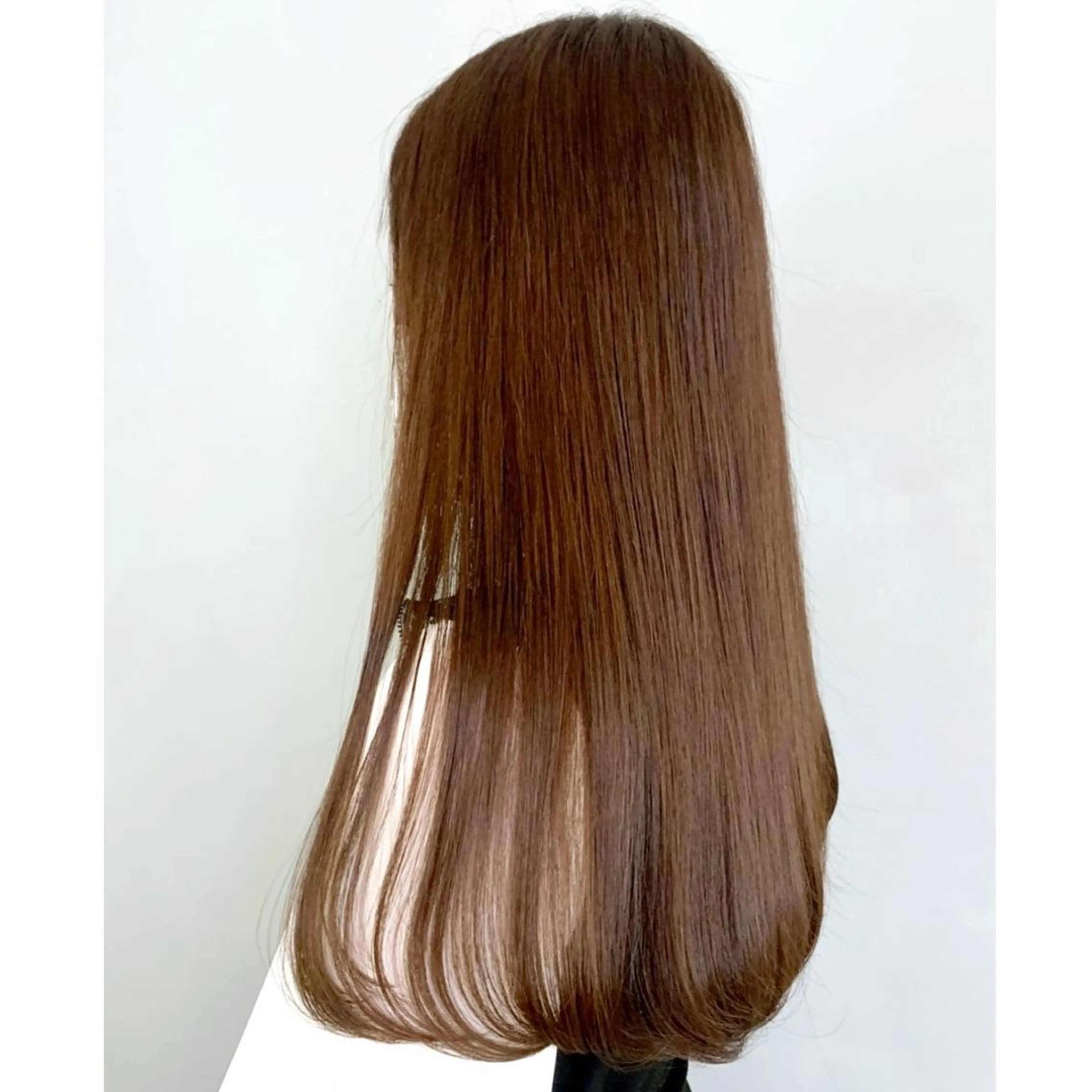 カラー パーマ ヘアアレンジ ロング ブラウンカラー チョコレートブラウン カット 縮毛矯正 トリートメント ITbyALBUM 藤沢店のヘアスタイル