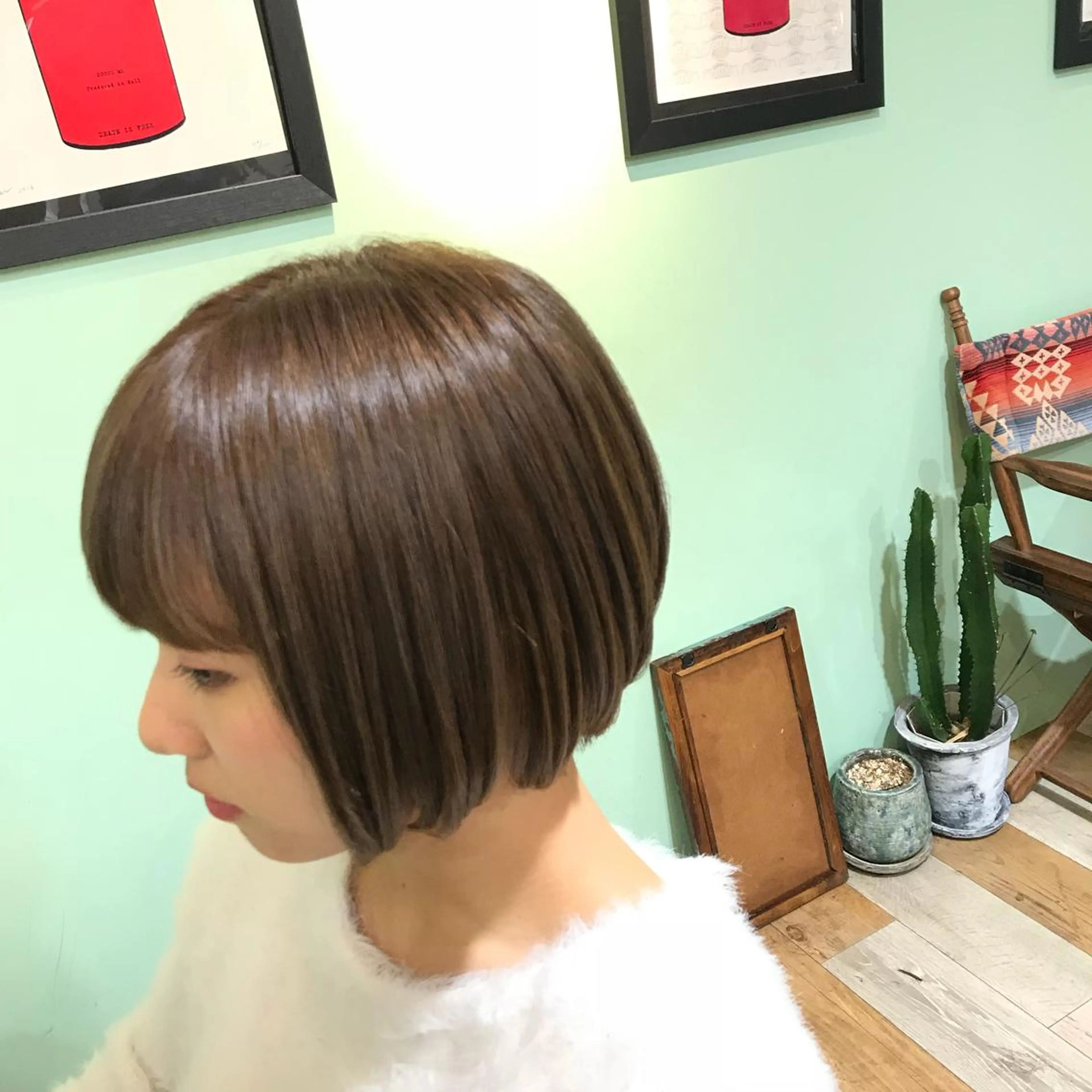 ショート 山形酸性ストレート 古川✂︎のヘアスタイル