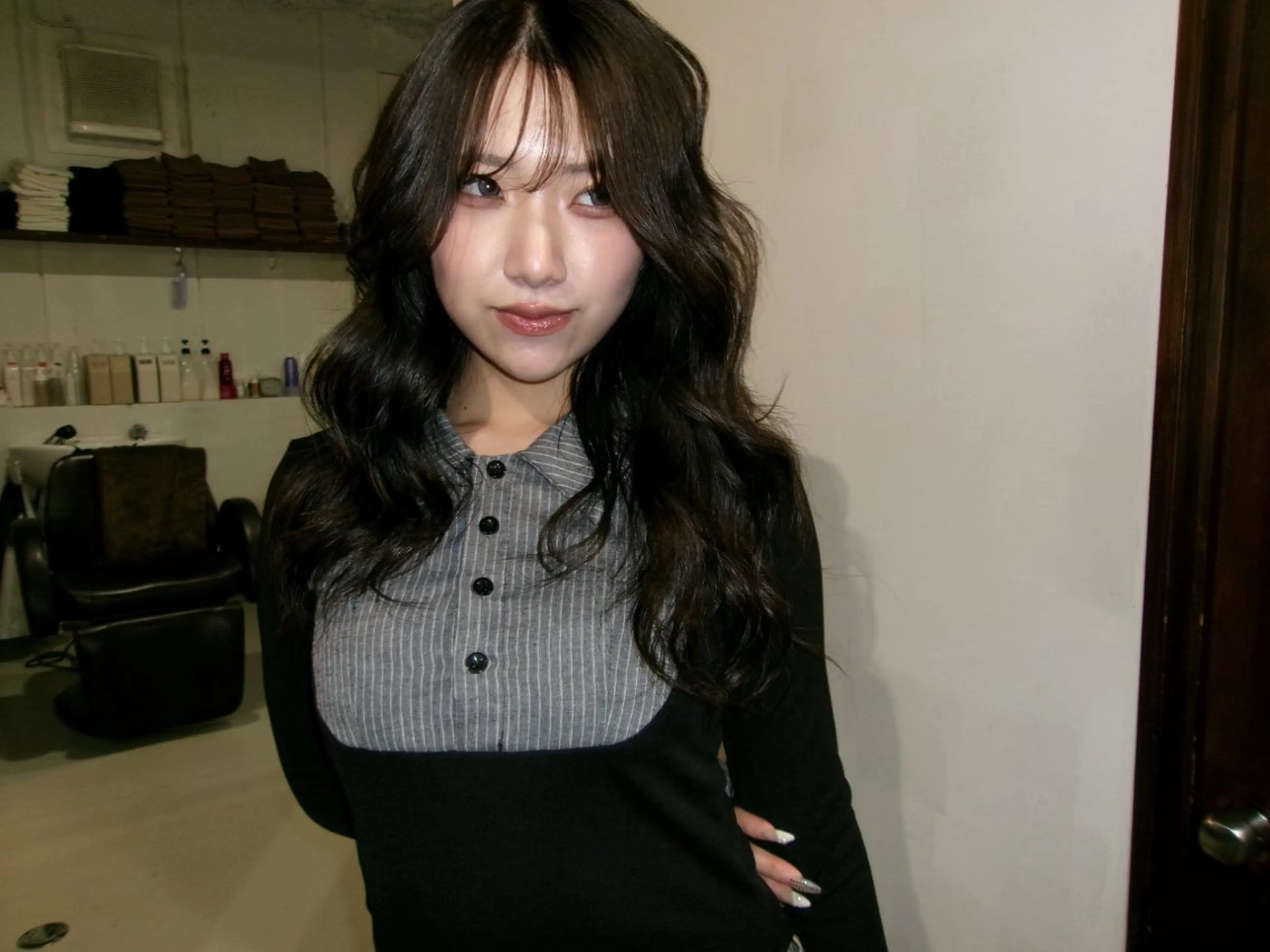 ロング 田代 さつきのヘアスタイル