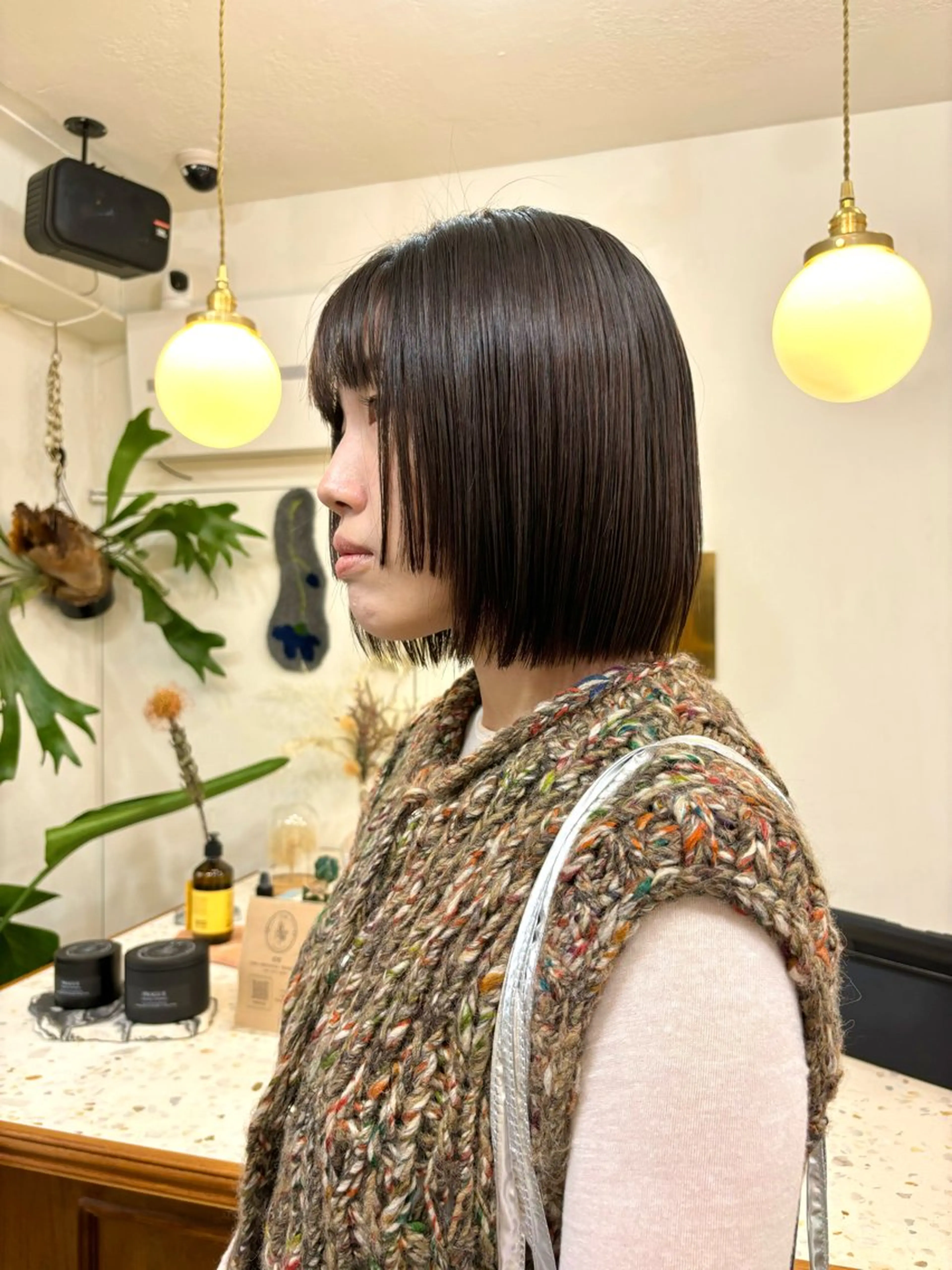 ショート カラー ボブ 姫カット カット ヘアカラー トリートメント ayano🫧 《CIEN》のヘアスタイル