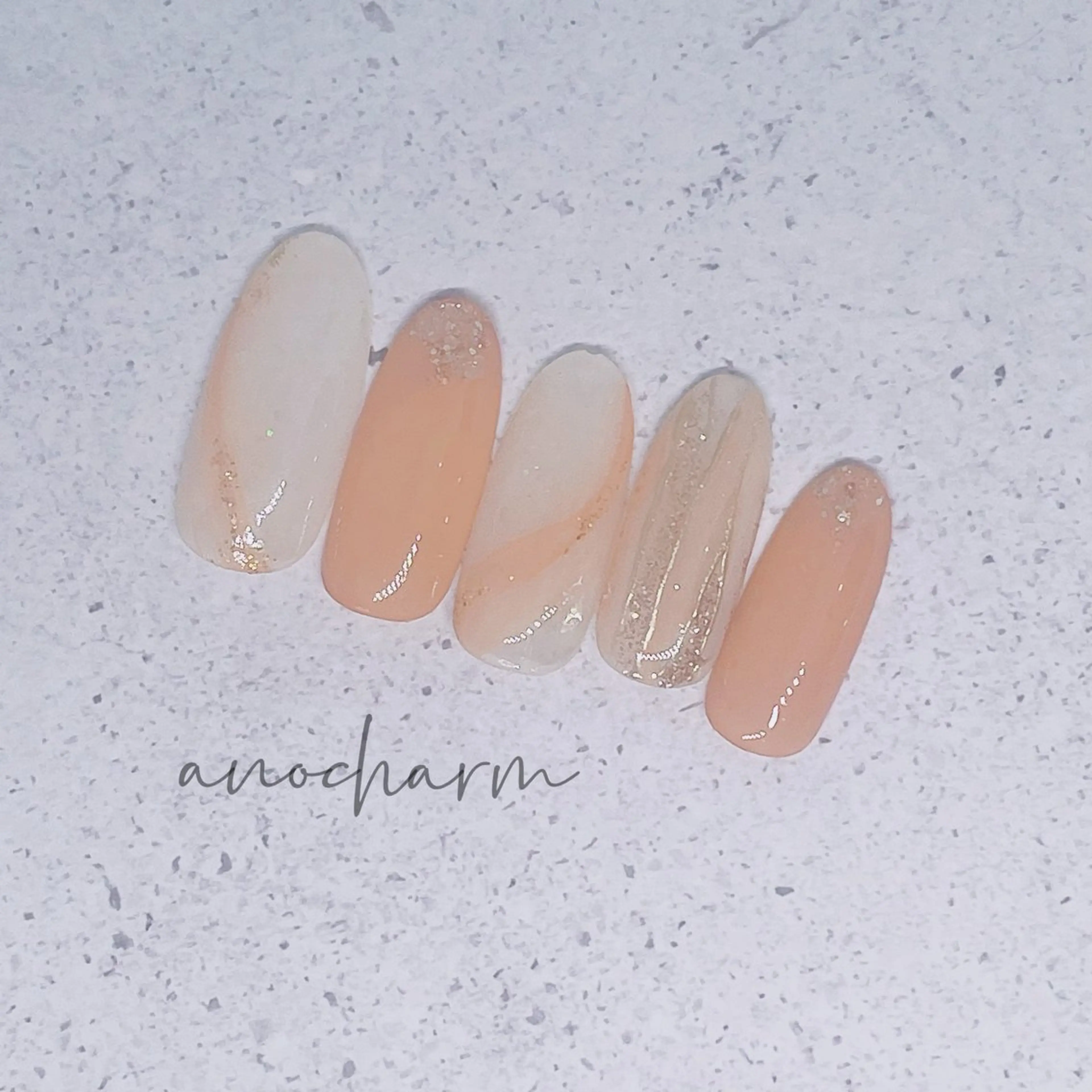 ネイル ハンドネイル anocharm _annaのマツエク・マツパデザイン