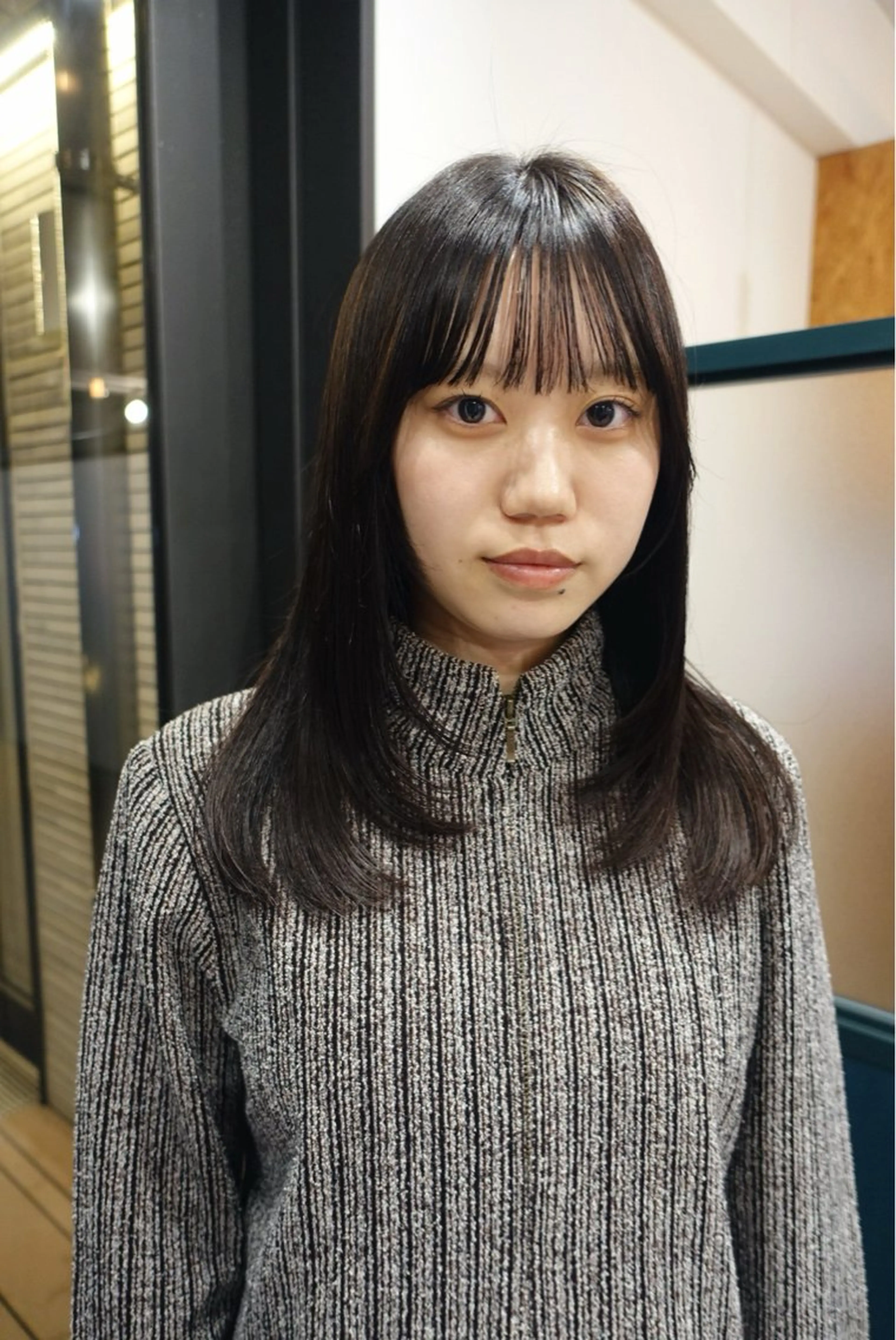 ミディアム カラー 暖色/パーマ 🌼クニトウメイのヘアスタイル