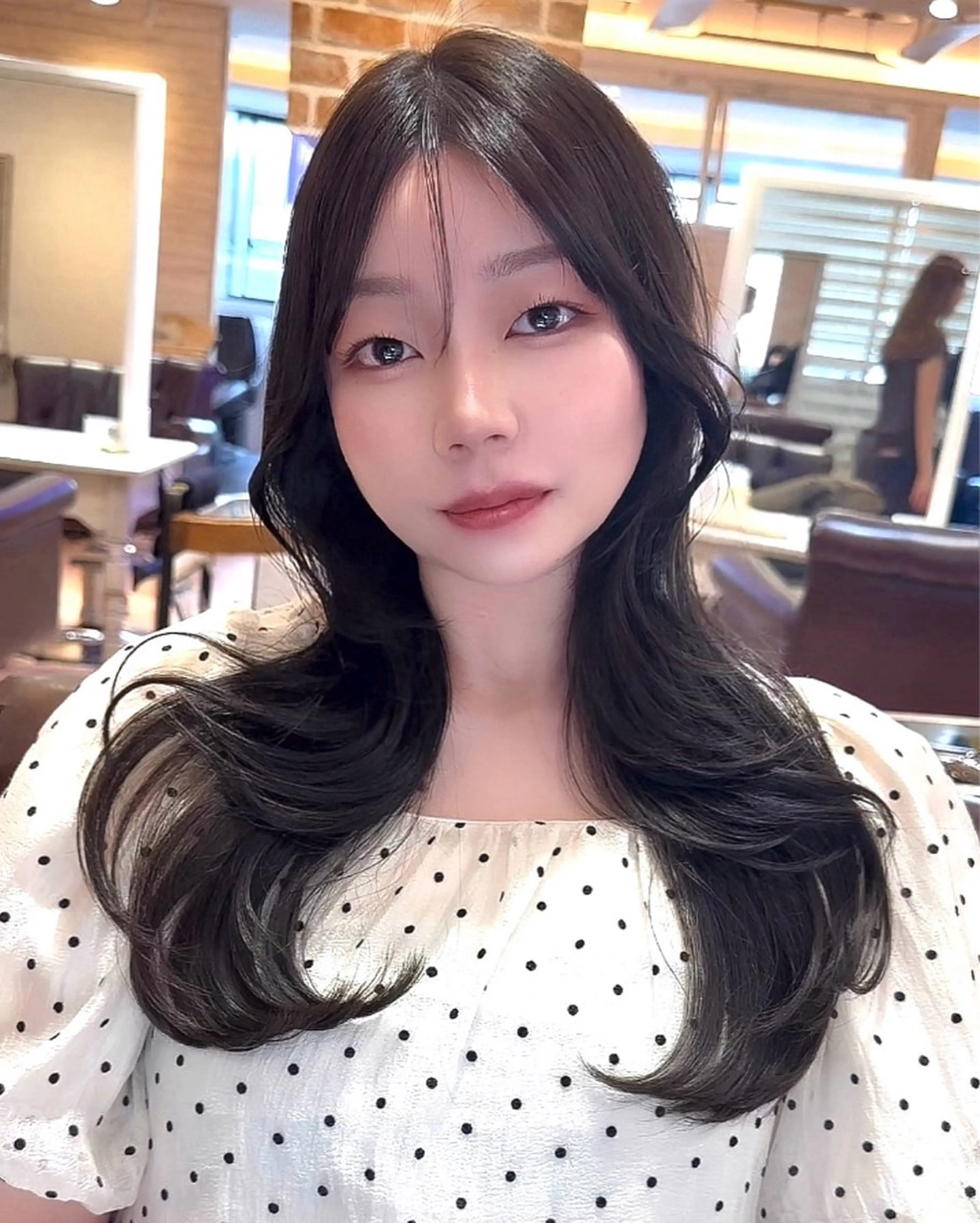 ロング カラー カット ヘアカラー トリートメント ヘッドスパ 韓国系レイヤー特化 hiroのヘアスタイル