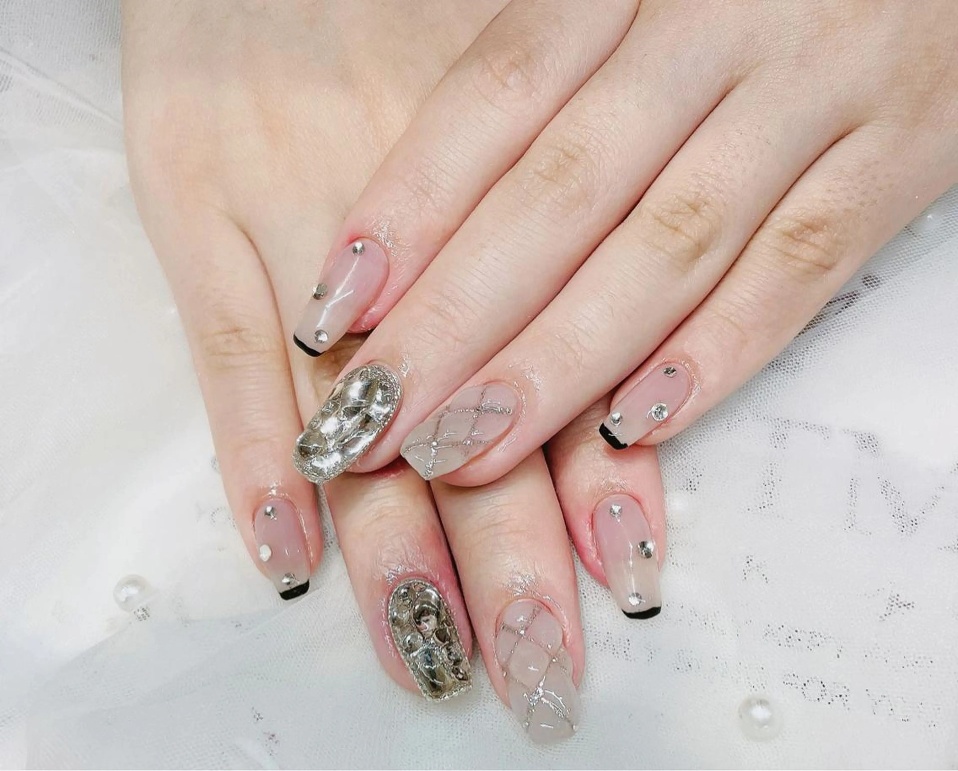 ネイル 長さだし専門店 M2　rikaのネイルデザイン