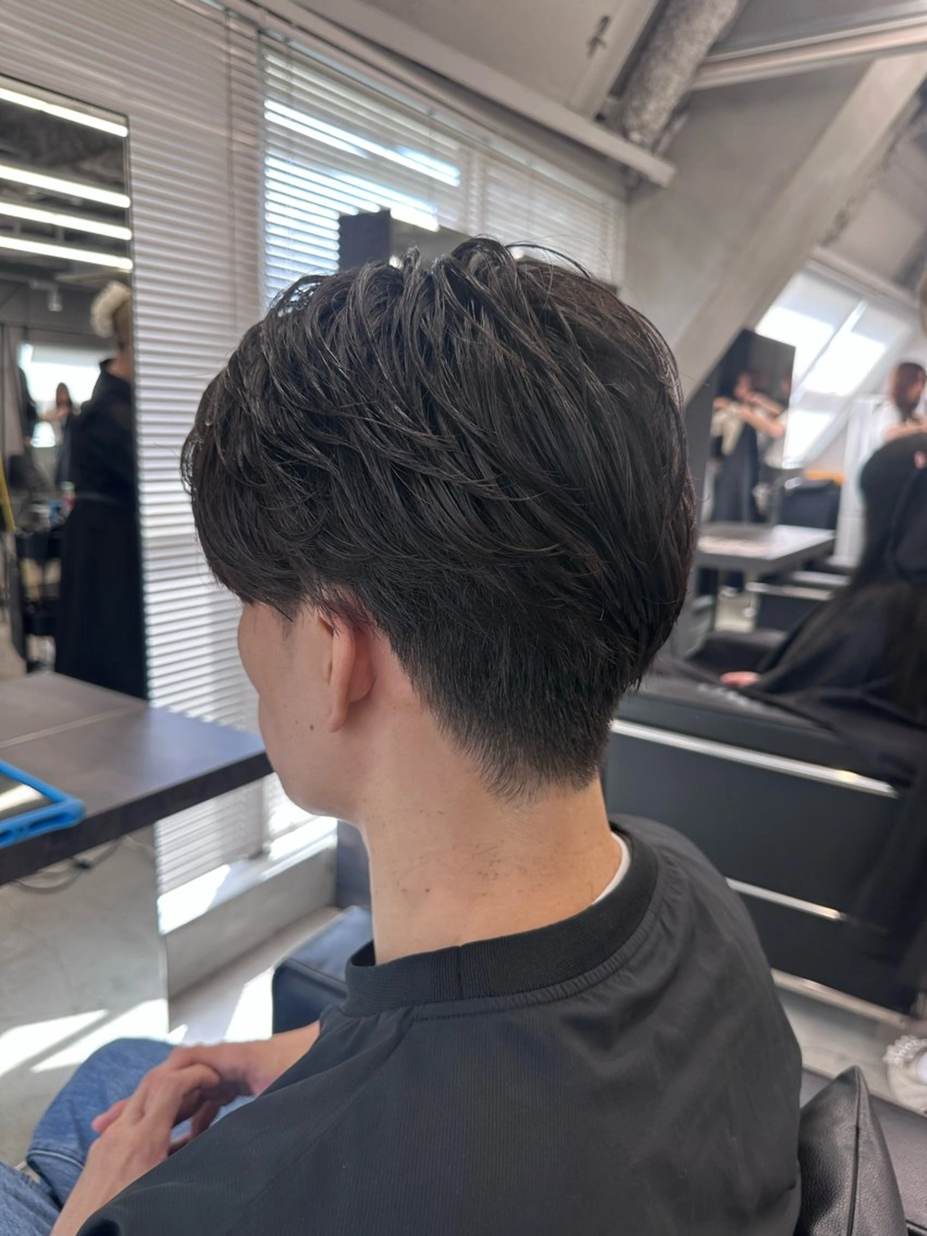 ショート パーマ メンズ カット パーマ メンズカット/パーマ /縮毛矯正😎ともかのヘアスタイル