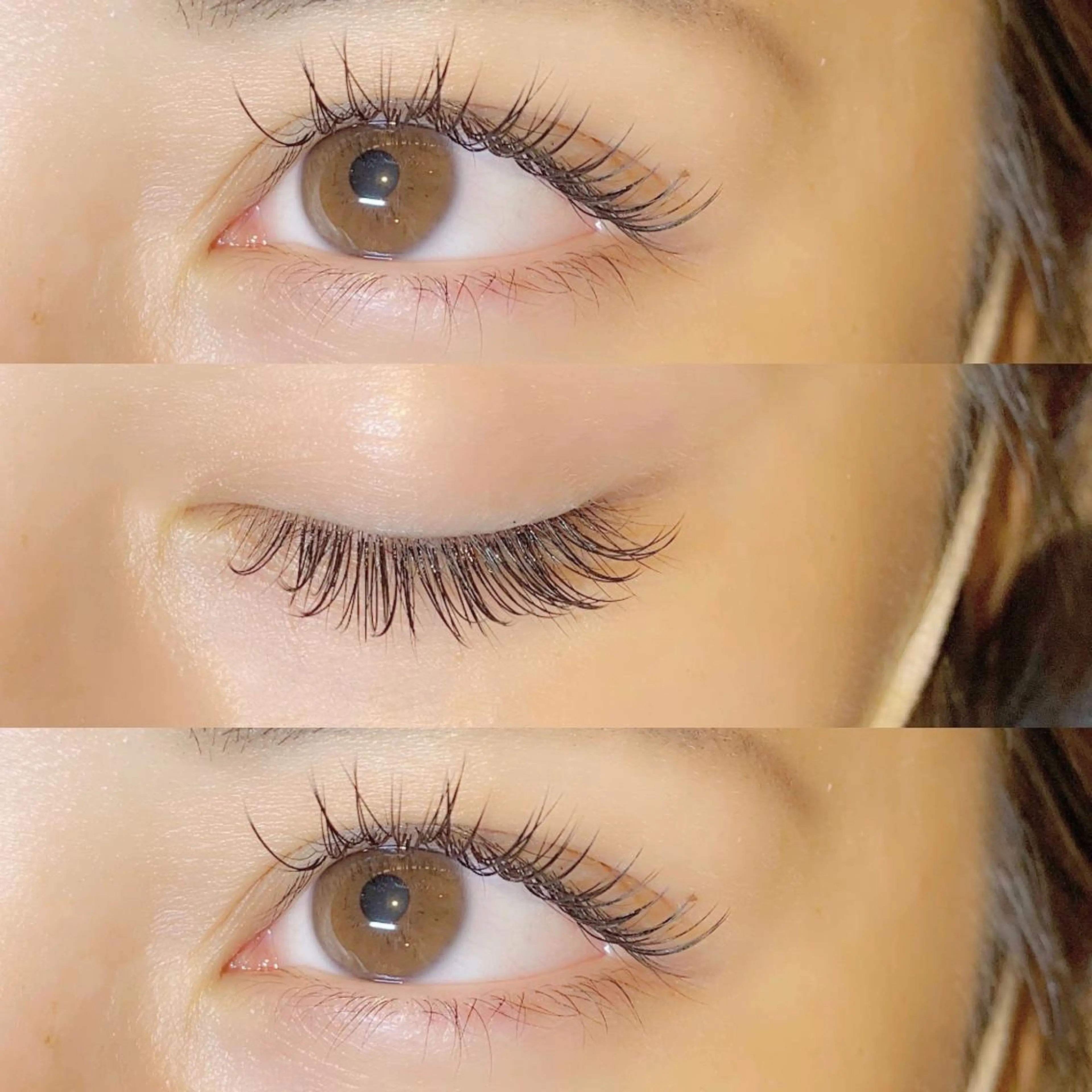 【数名限定モニター価格】LEDフラットラッシュ120本🥞束感コーティング仕上げ🪄の写真