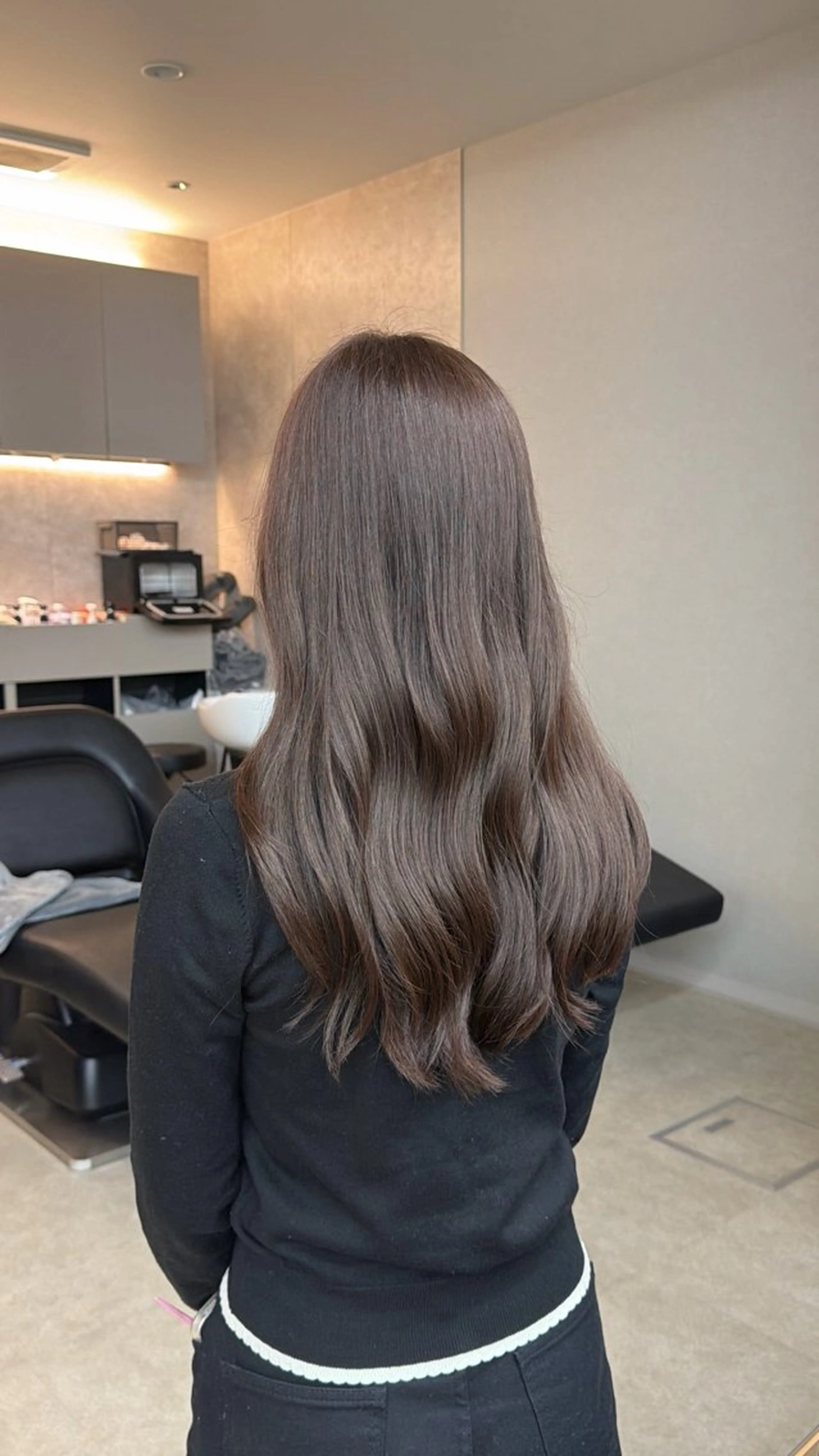 カラー ブラウンカラー ヘアカラー sand chiharuのヘアスタイル