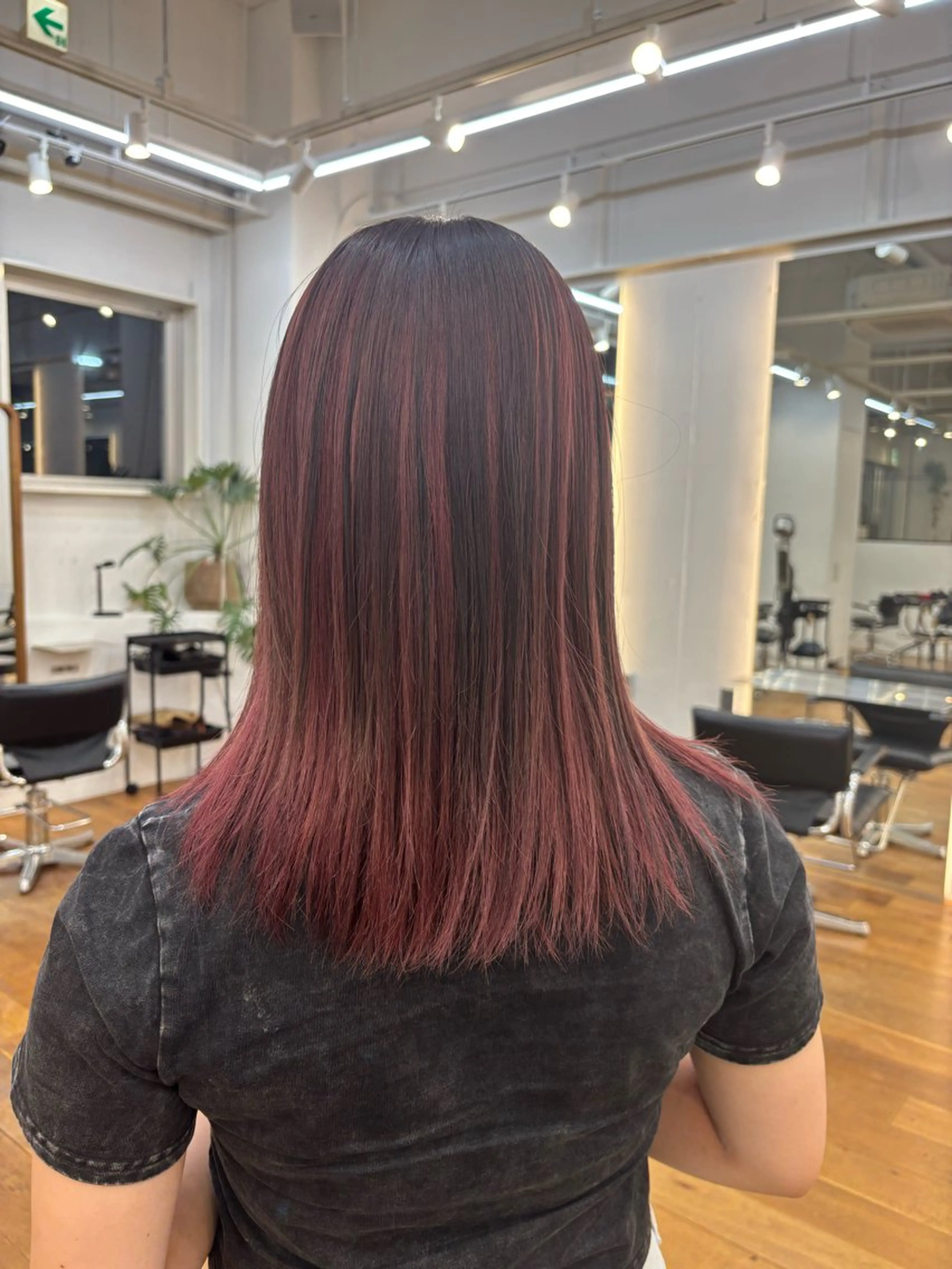 ミディアム カラー ピンクカラー ヘアカラー トリートメント MEY HAIR CURLYS所属・ハードパーマ Rico💜のヘアスタイル