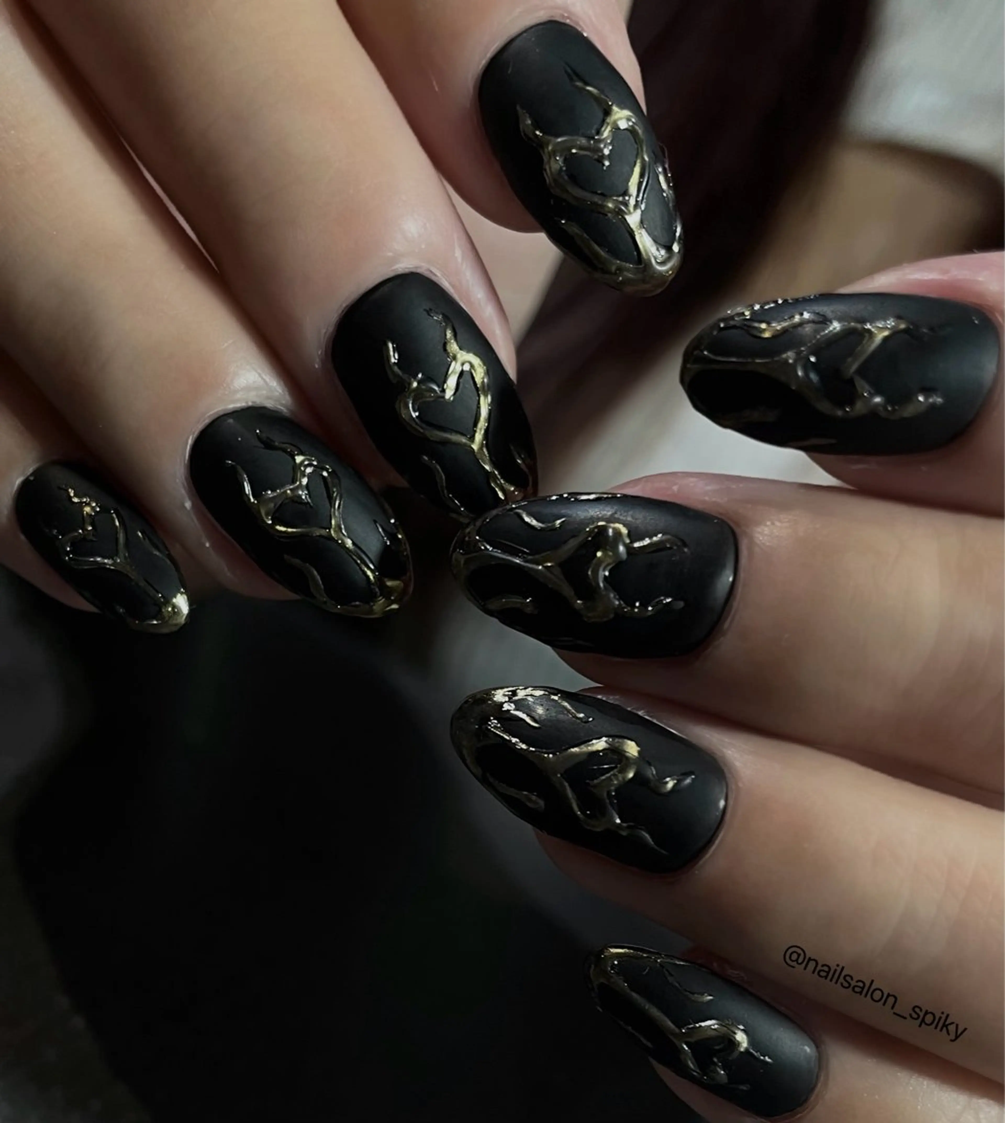 ネイル Spiky とうげ ふうかのネイルデザイン