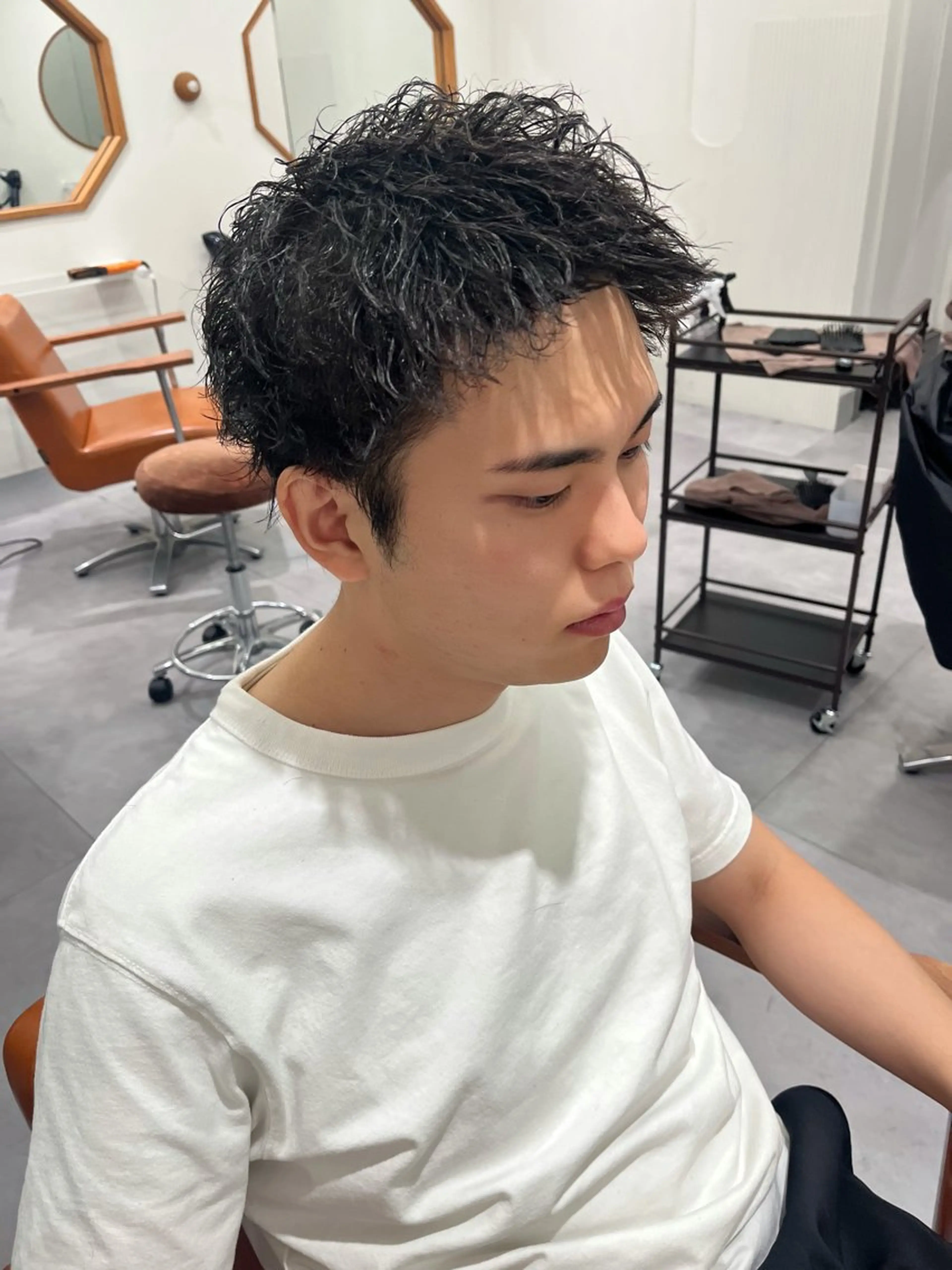 ショート パーマ メンズ 【メンズ特化】 メンズパーマ/雄斗のヘアスタイル