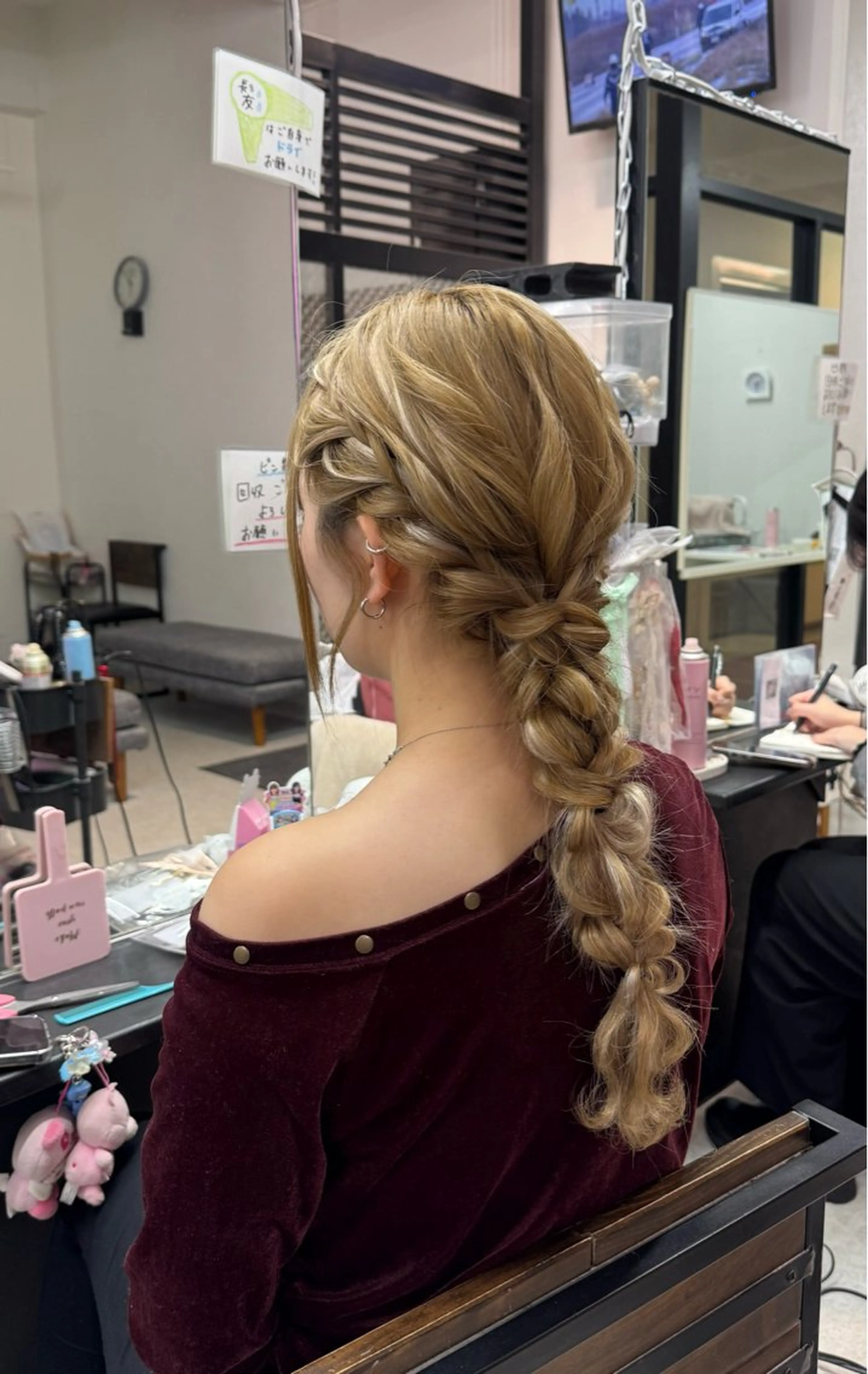 ロング SATO RINKAのヘアスタイル
