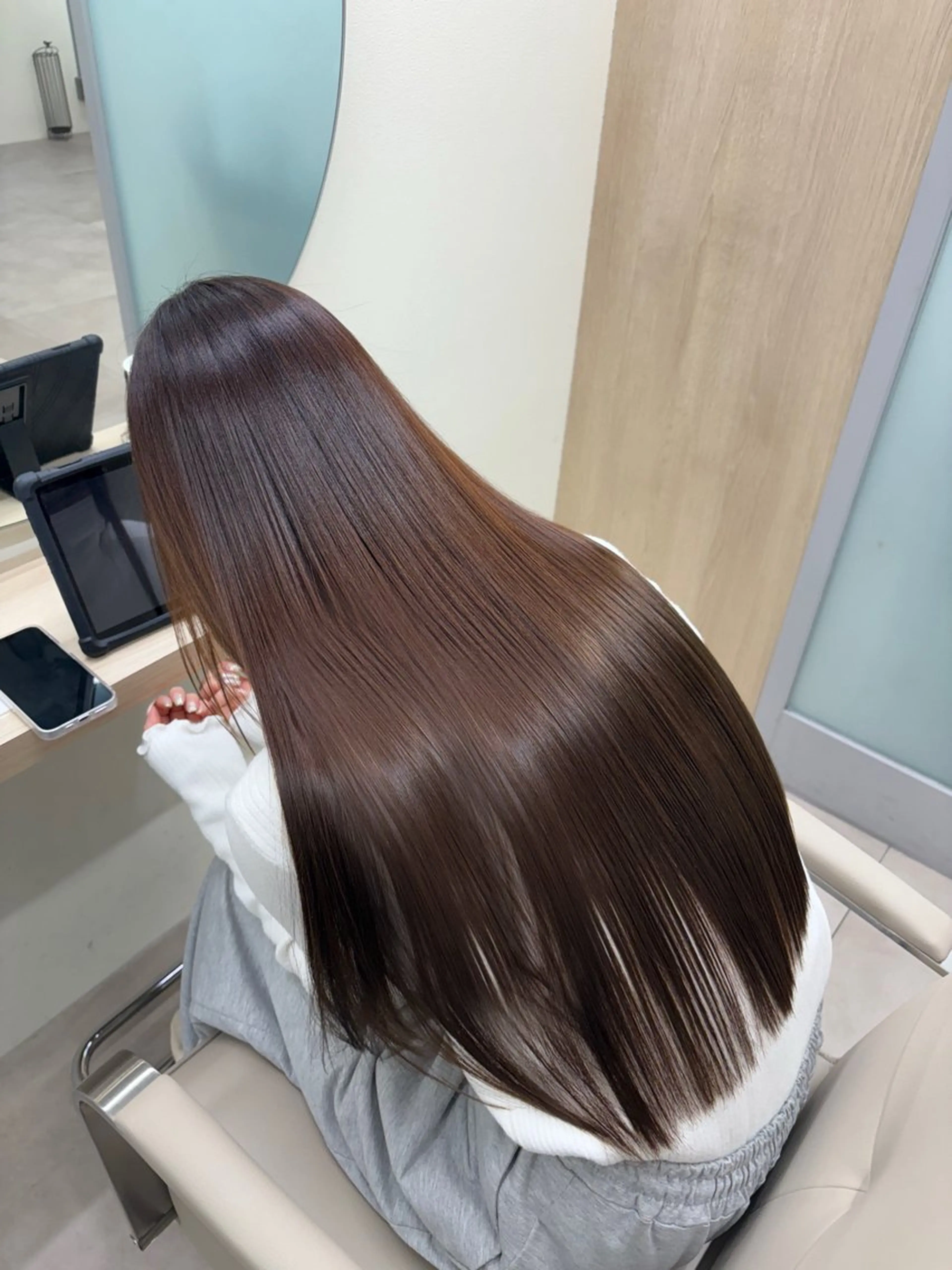 【★話題の水素トリートメント★】ワンカラー＋UPTGLOSS水素トリートメントの写真