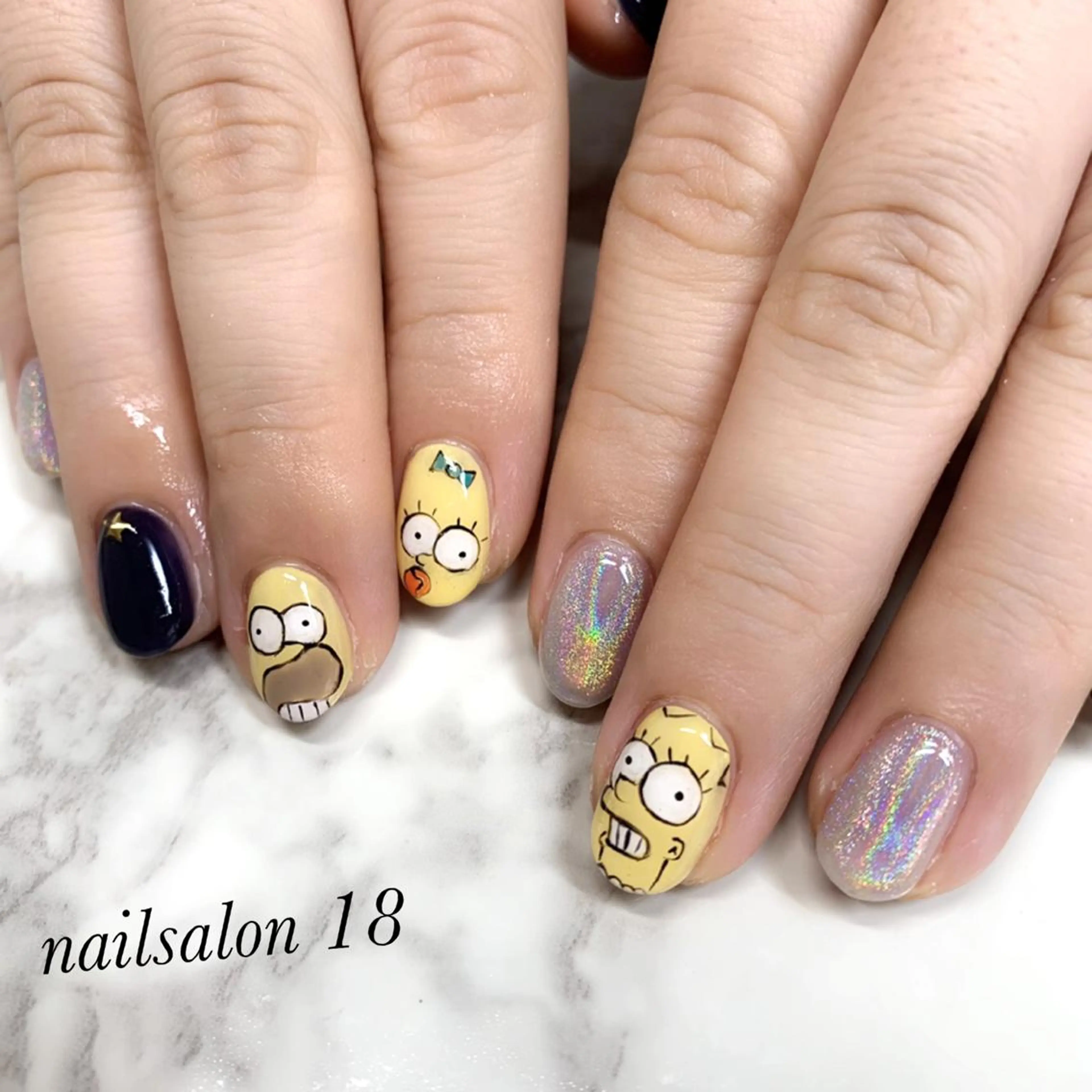 メンズ ネイル ハンドネイル nail salon 18.のネイルデザイン