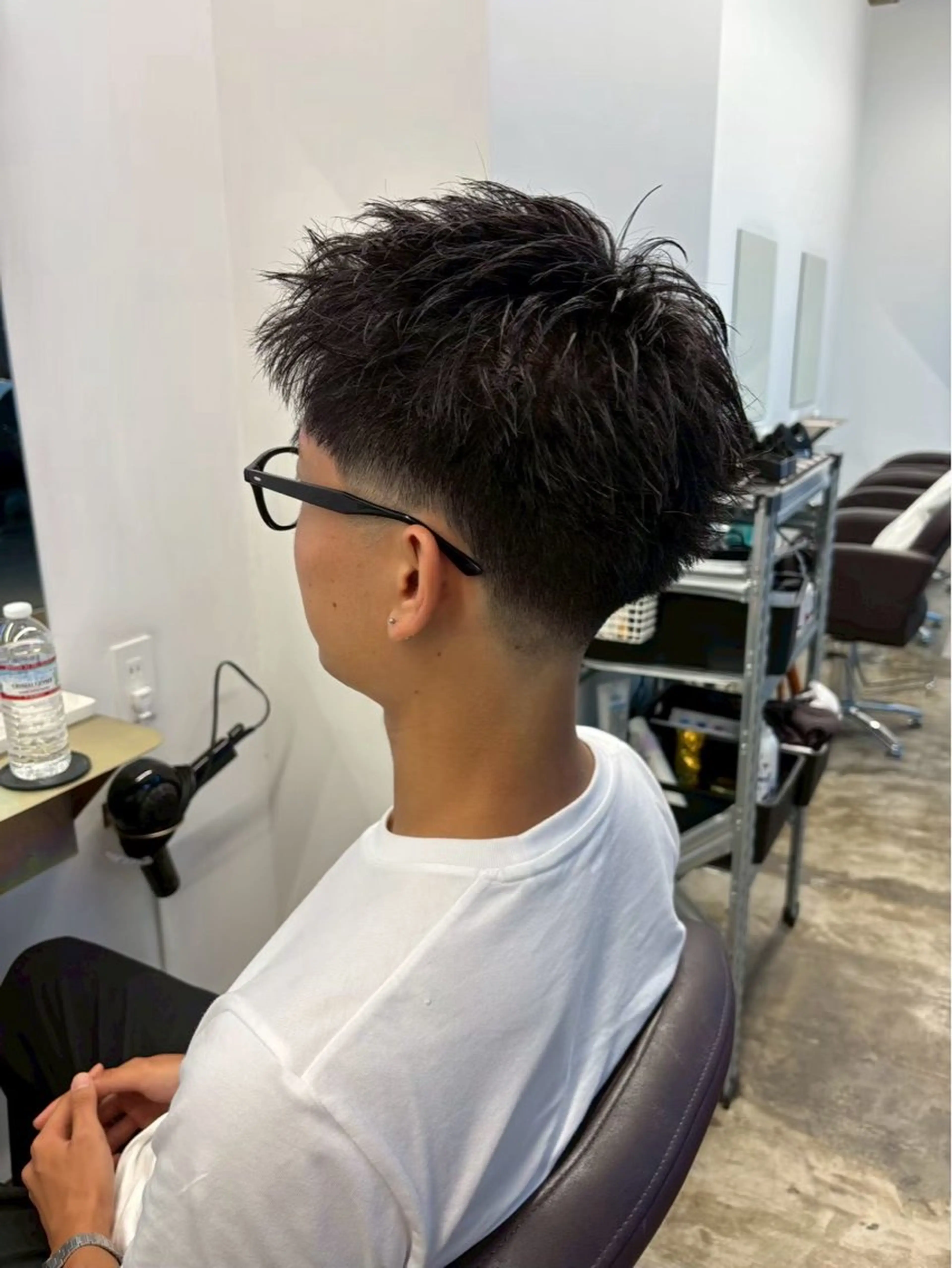 メンズ スパイキーショート 刈り上げ 小林 大和のヘアスタイル