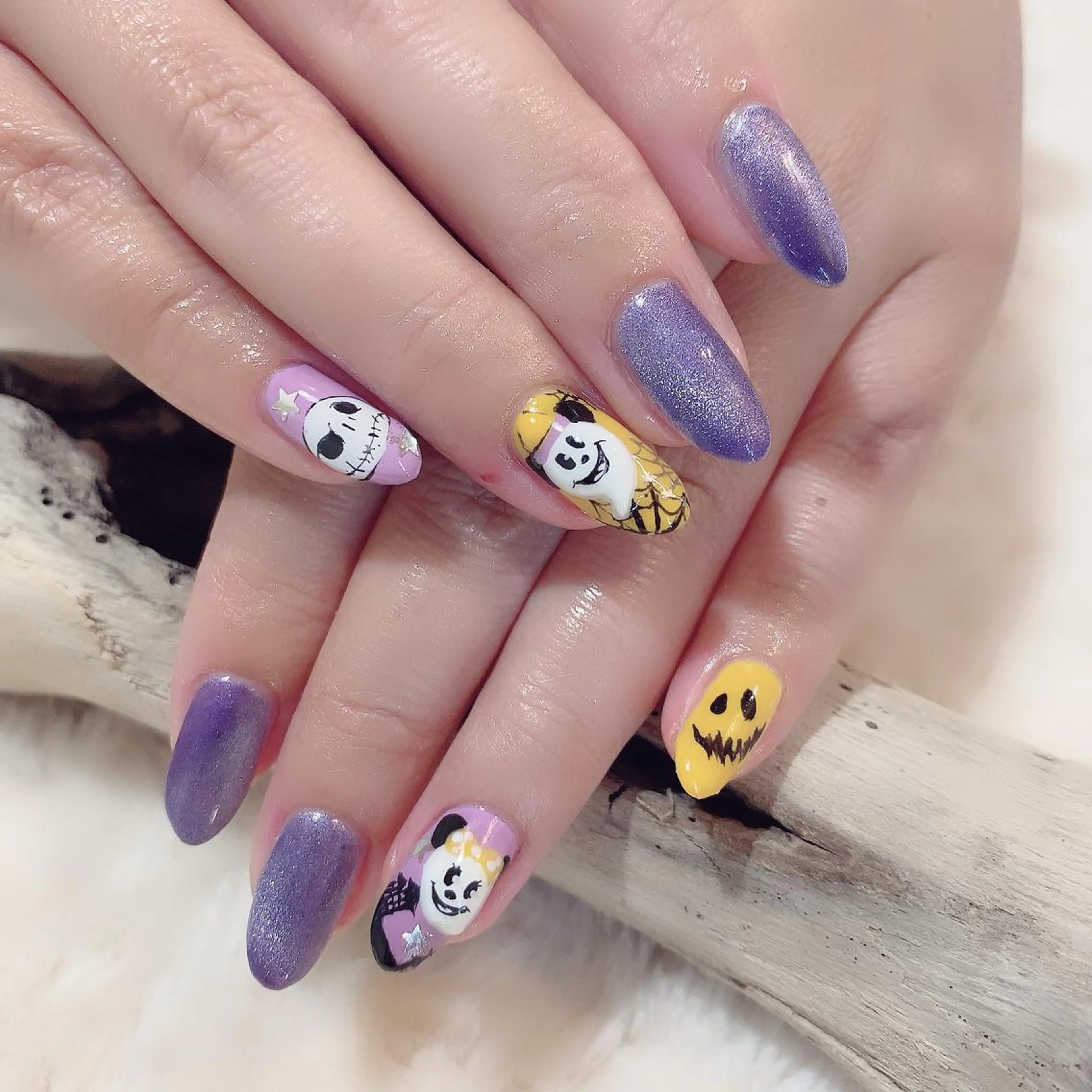 ネイル ハロウィン YAS 青柳 安代のネイルデザイン