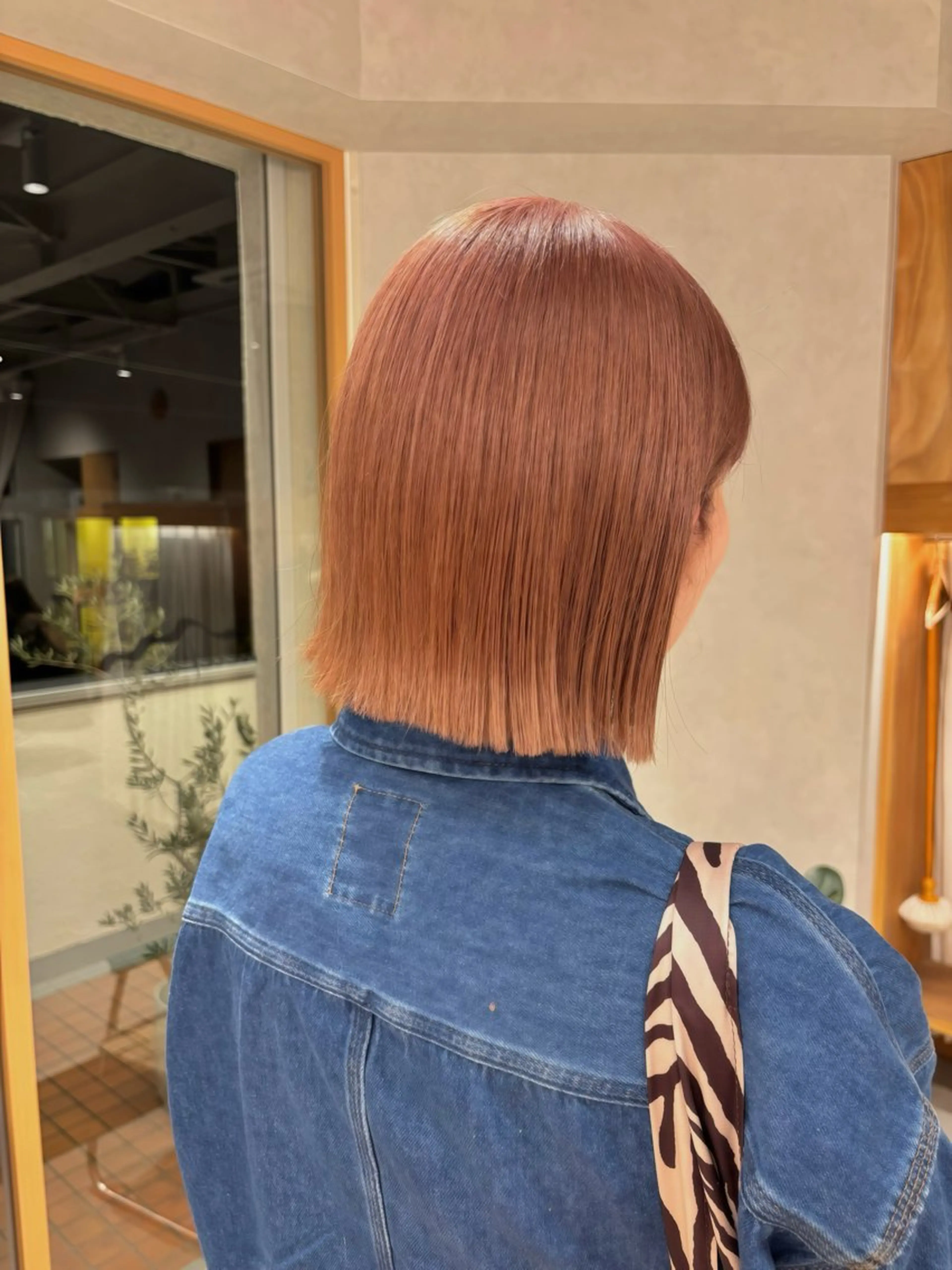 ミディアム カラー カット ヘアカラー トリートメント manami / muku.のヘアスタイル