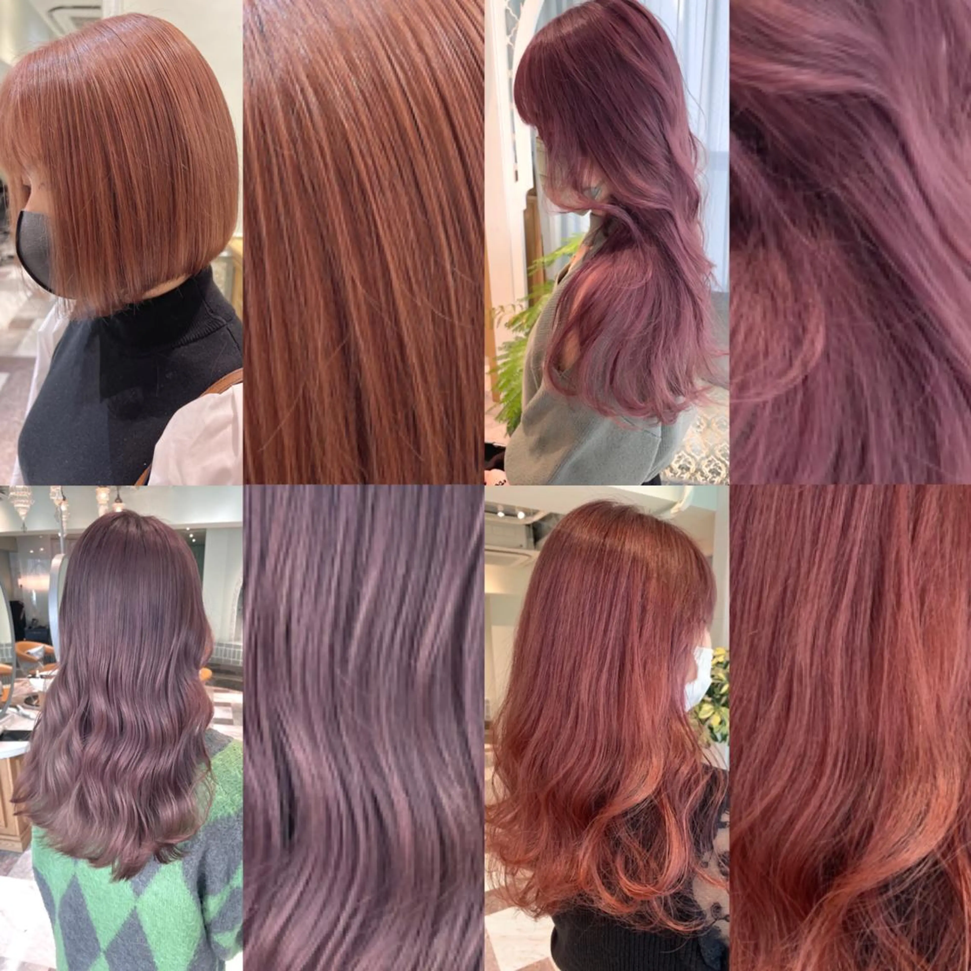 カラー ブリーチ ケアブリーチ ダブルカラー イヤリングカラー ハイライトカラー 渡辺 麻衣のヘアスタイル