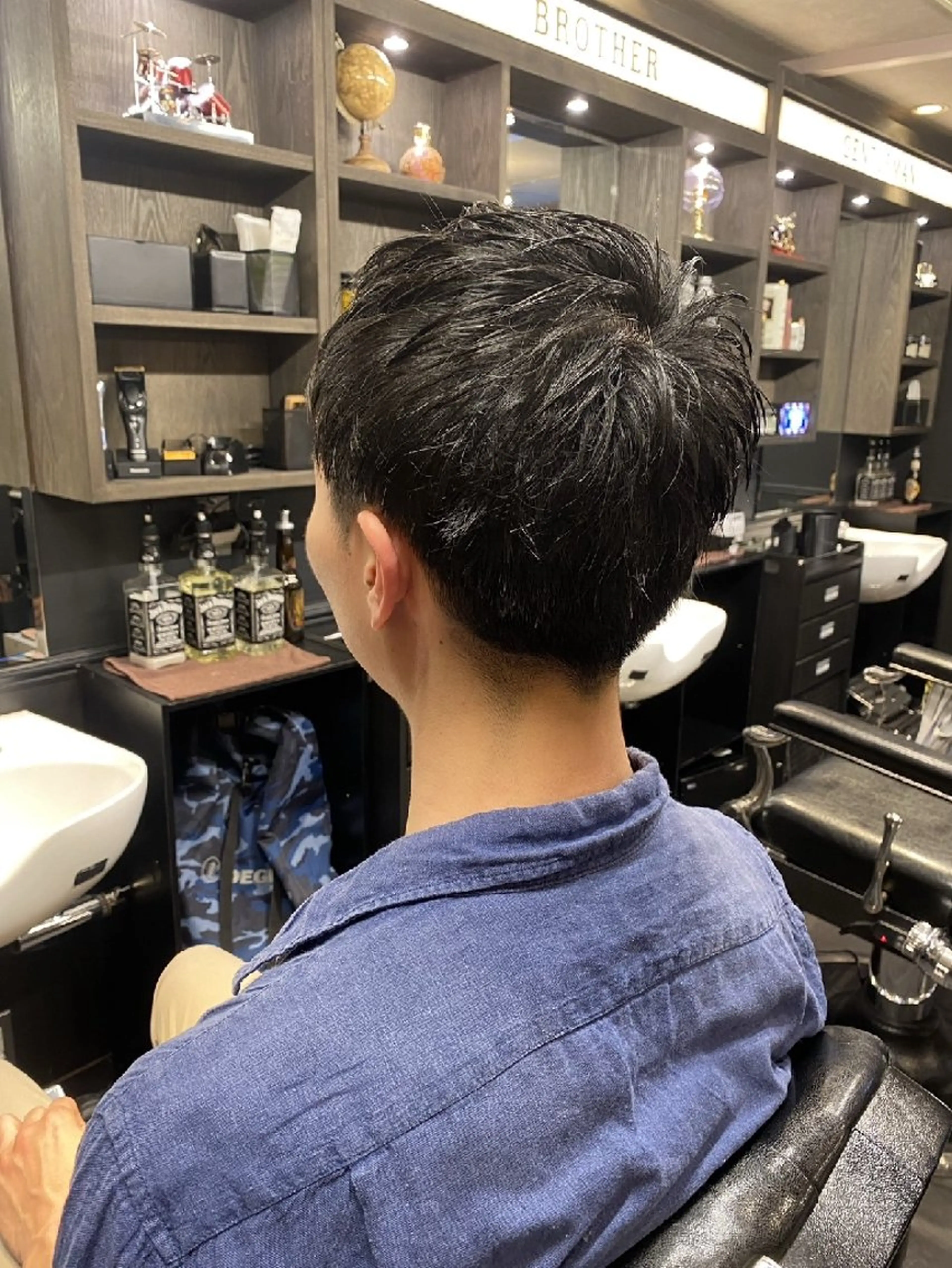 メンズ ツーブロック カット 神原 朋瑛のヘアスタイル