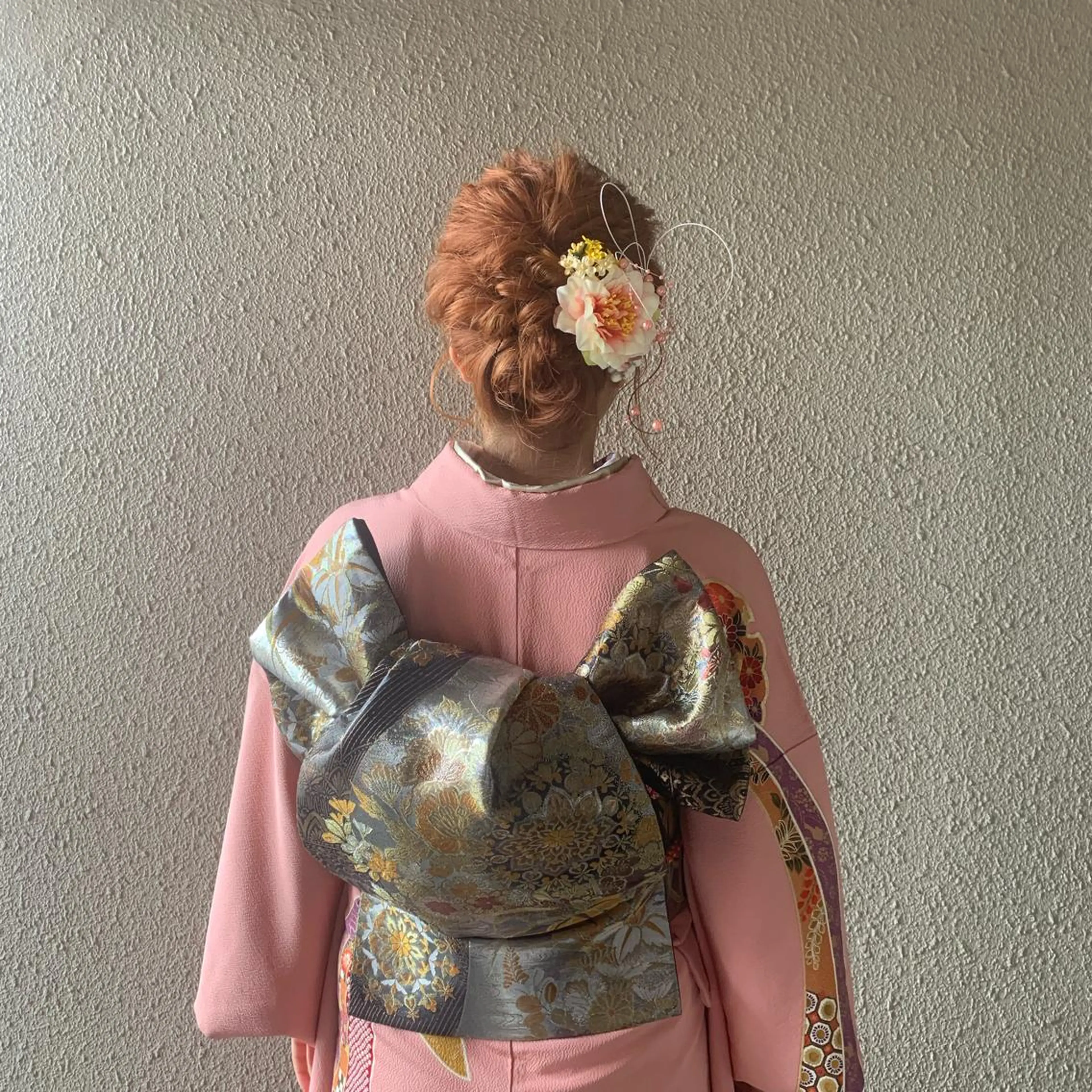 ミディアム ヘアアレンジ 成人式 着付け chouette/ 根本優希のヘアスタイル