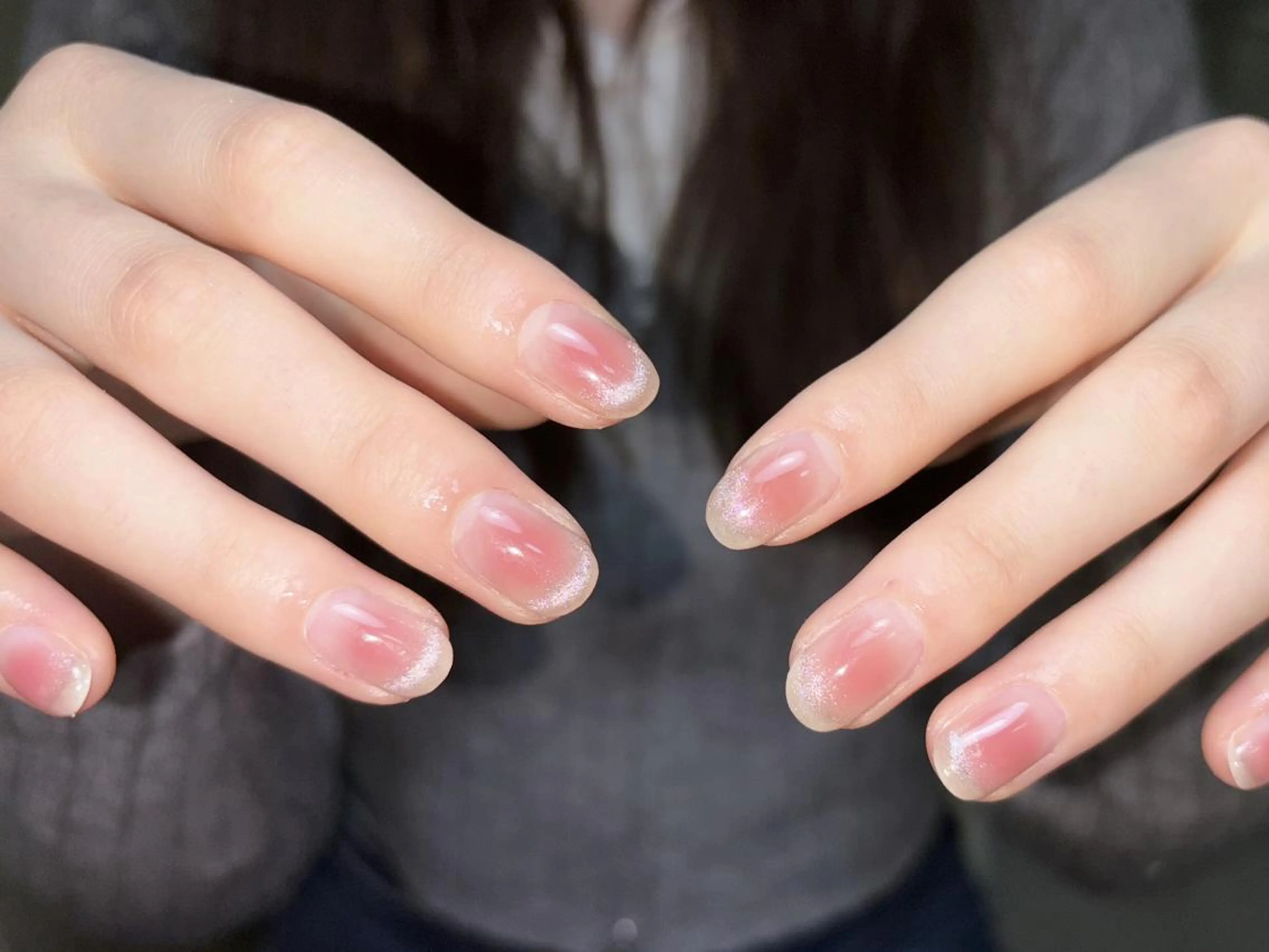 ネイル ハンドネイル 🦋y y Nail 🤍のネイルデザイン