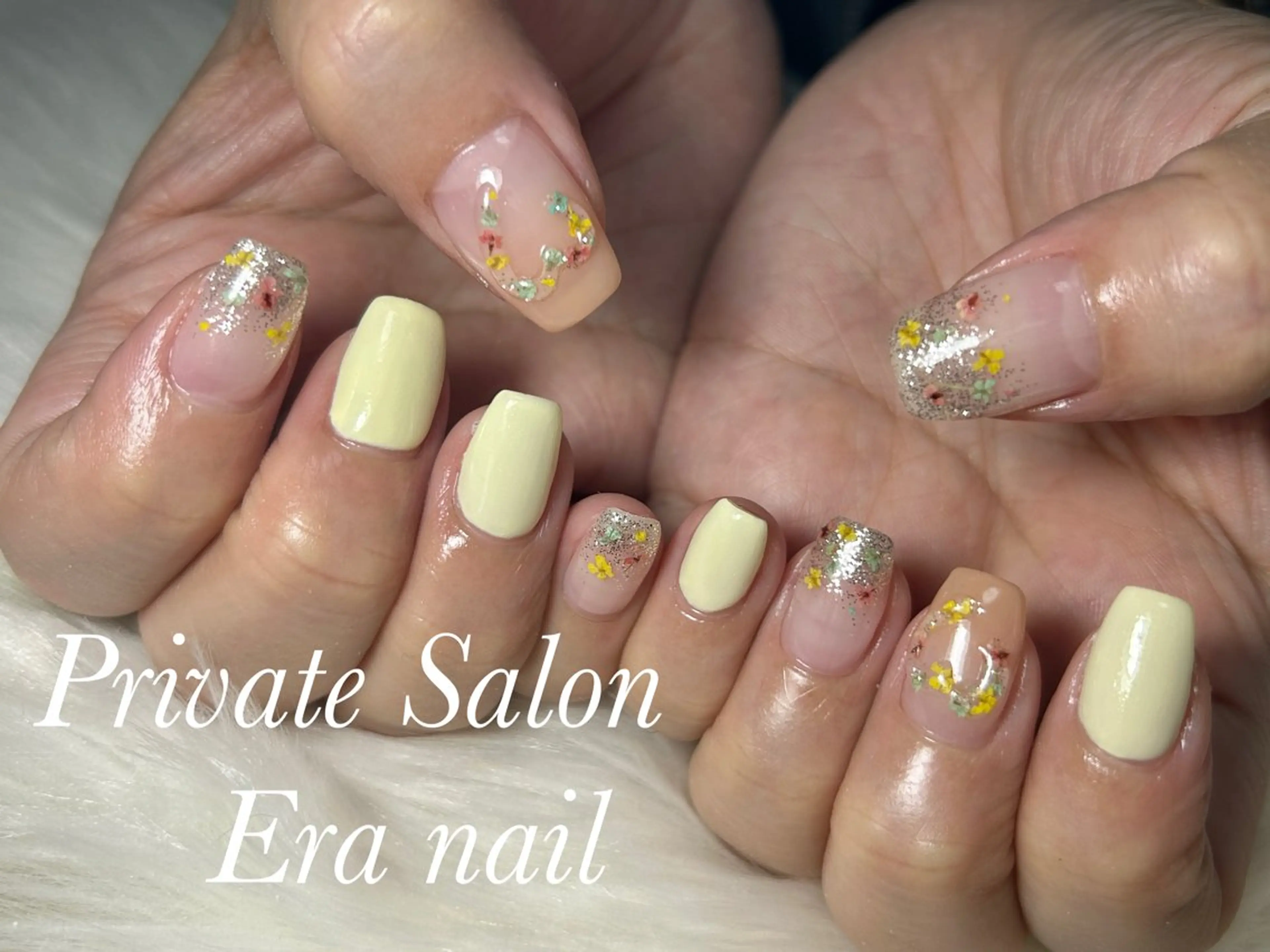 ネイル 持ち込み ハンドネイル Era nailのネイルデザイン