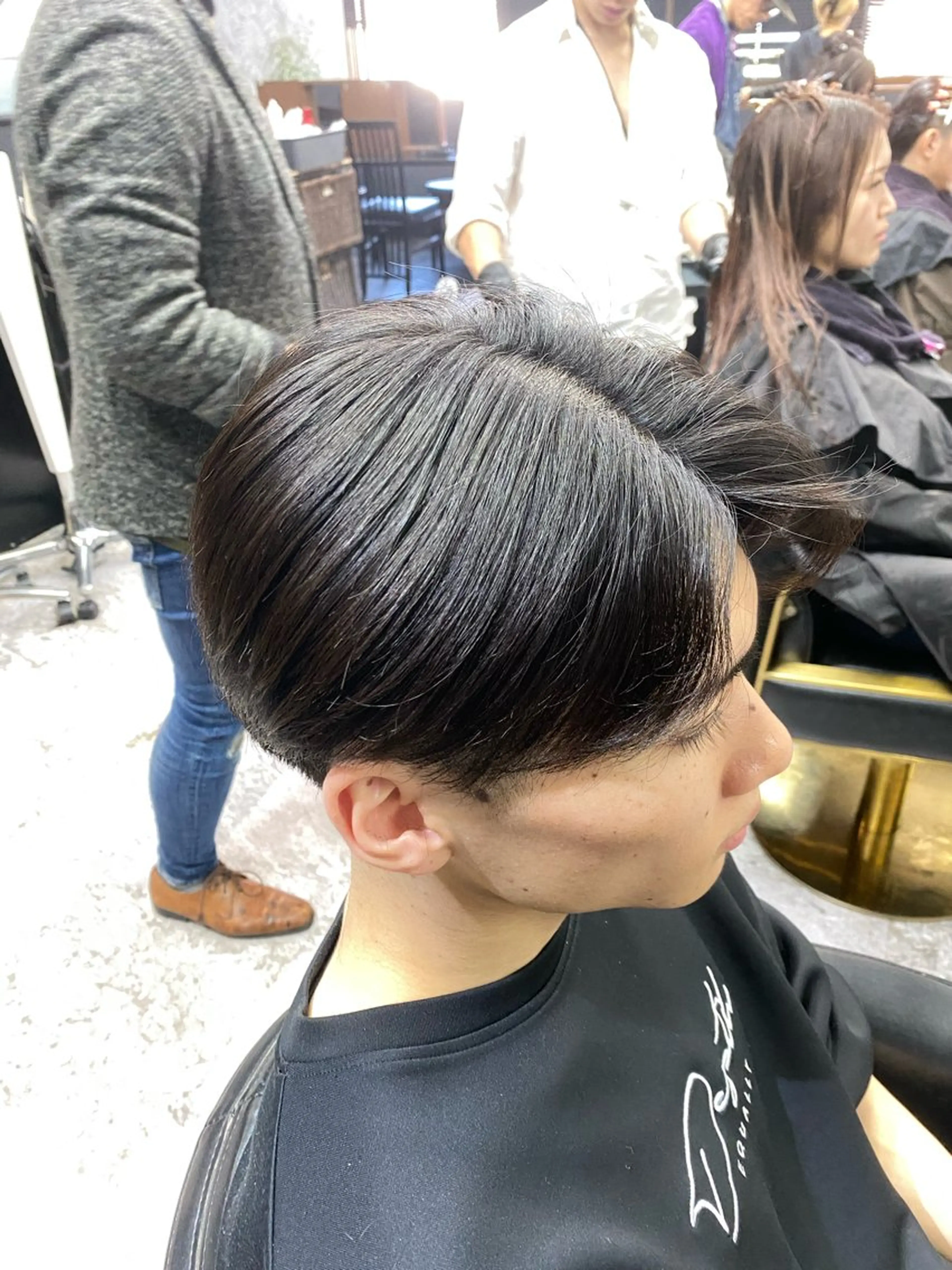 ショート 縮毛矯正 カット 縮毛矯正 池田 亮雅のヘアスタイル