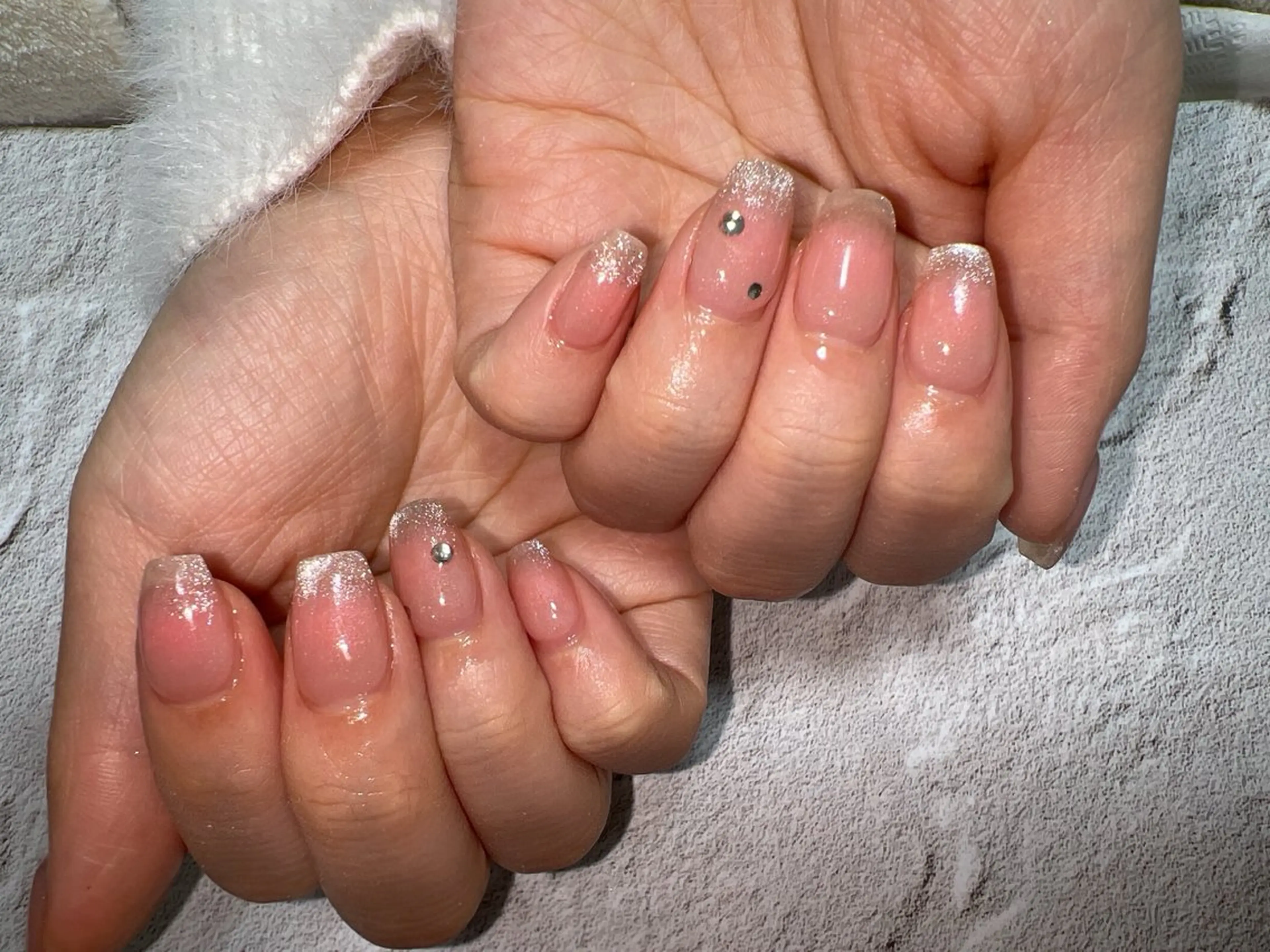 ネイル チークネイル マグネットネイル coco nailのネイルデザイン