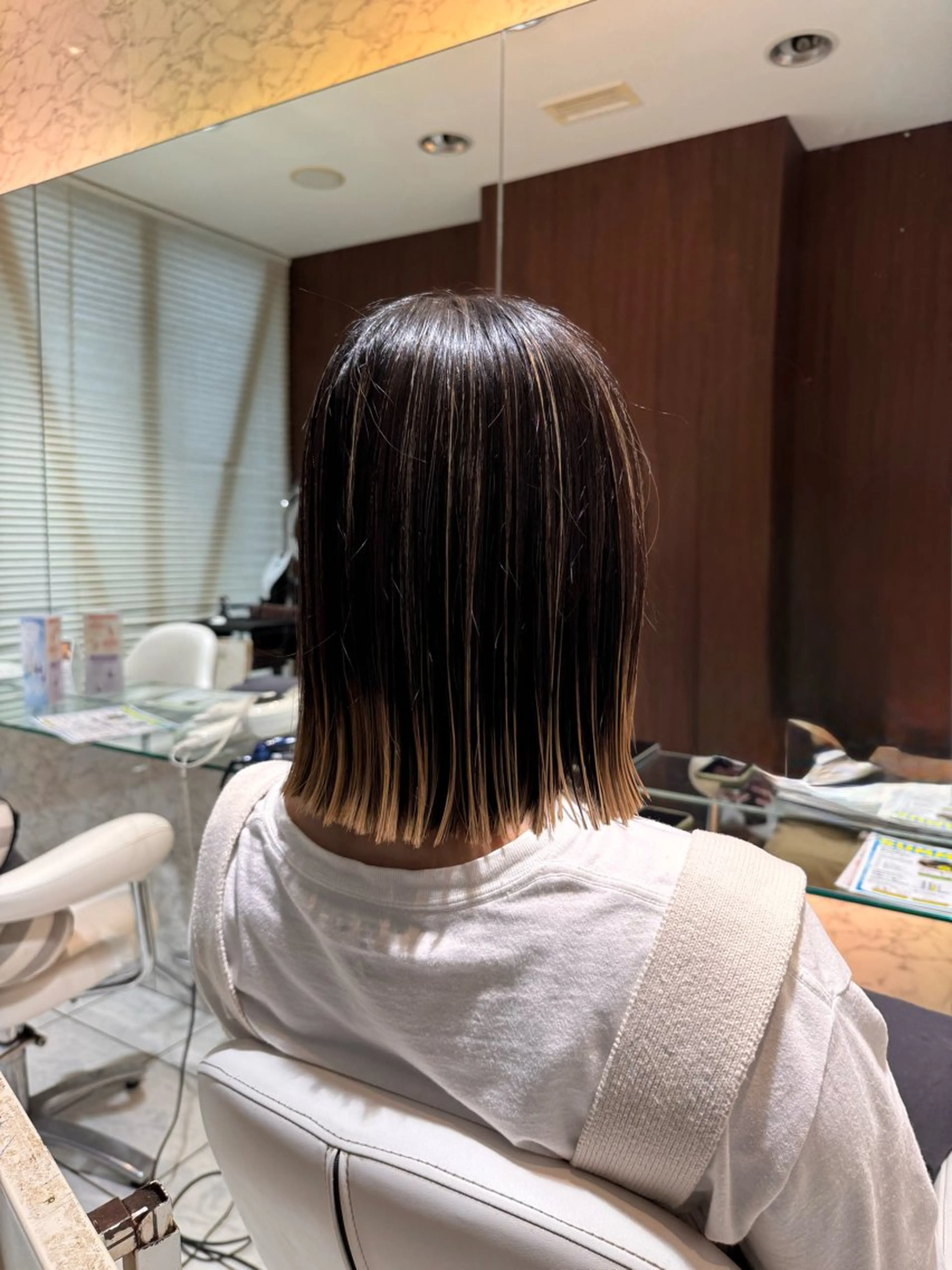 ミディアム 長南 迅人のヘアスタイル