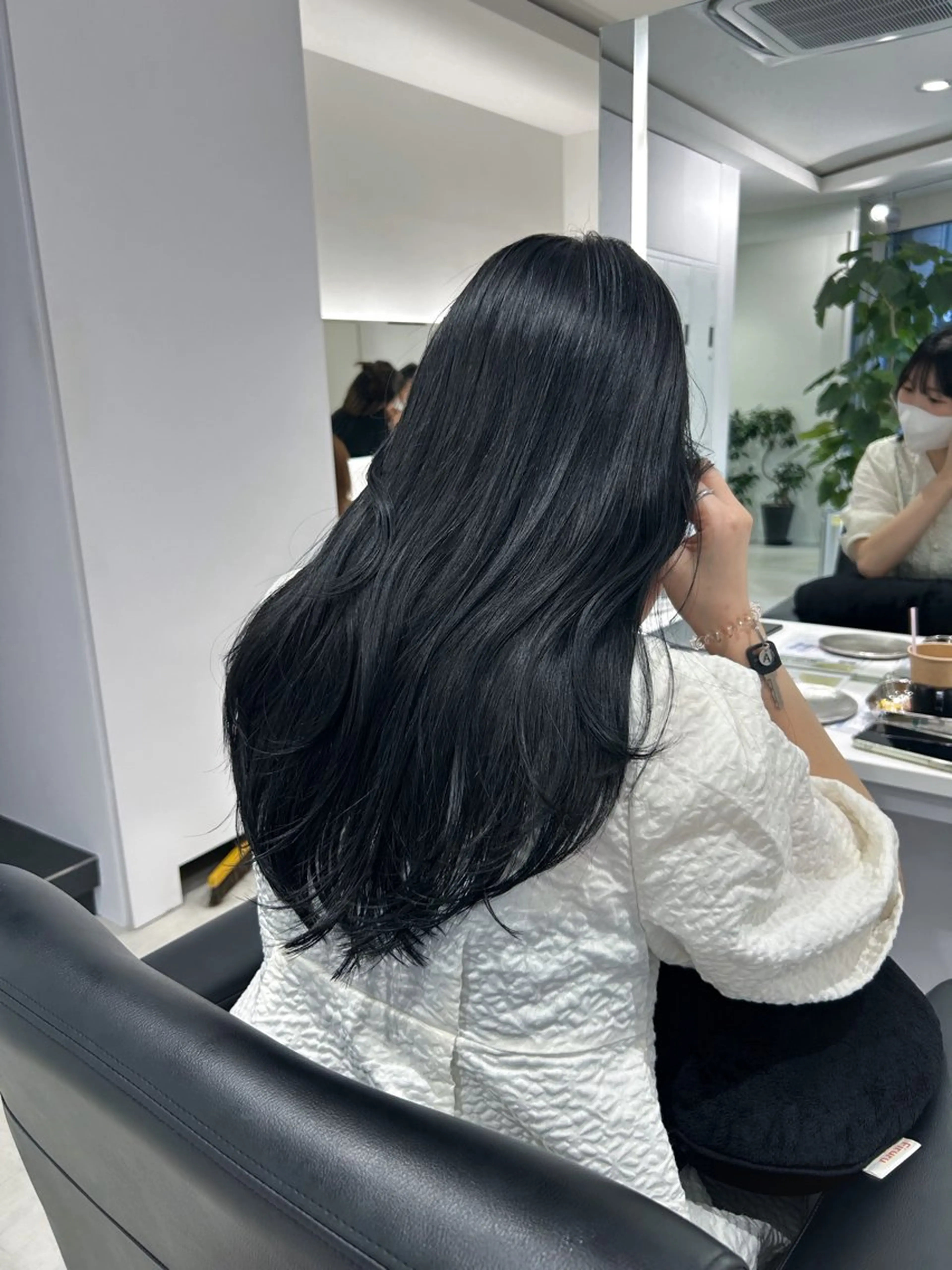 ロング ヘアカラー トリートメント ヘアセット Senri お洒落ヘア/経堂のヘアスタイル