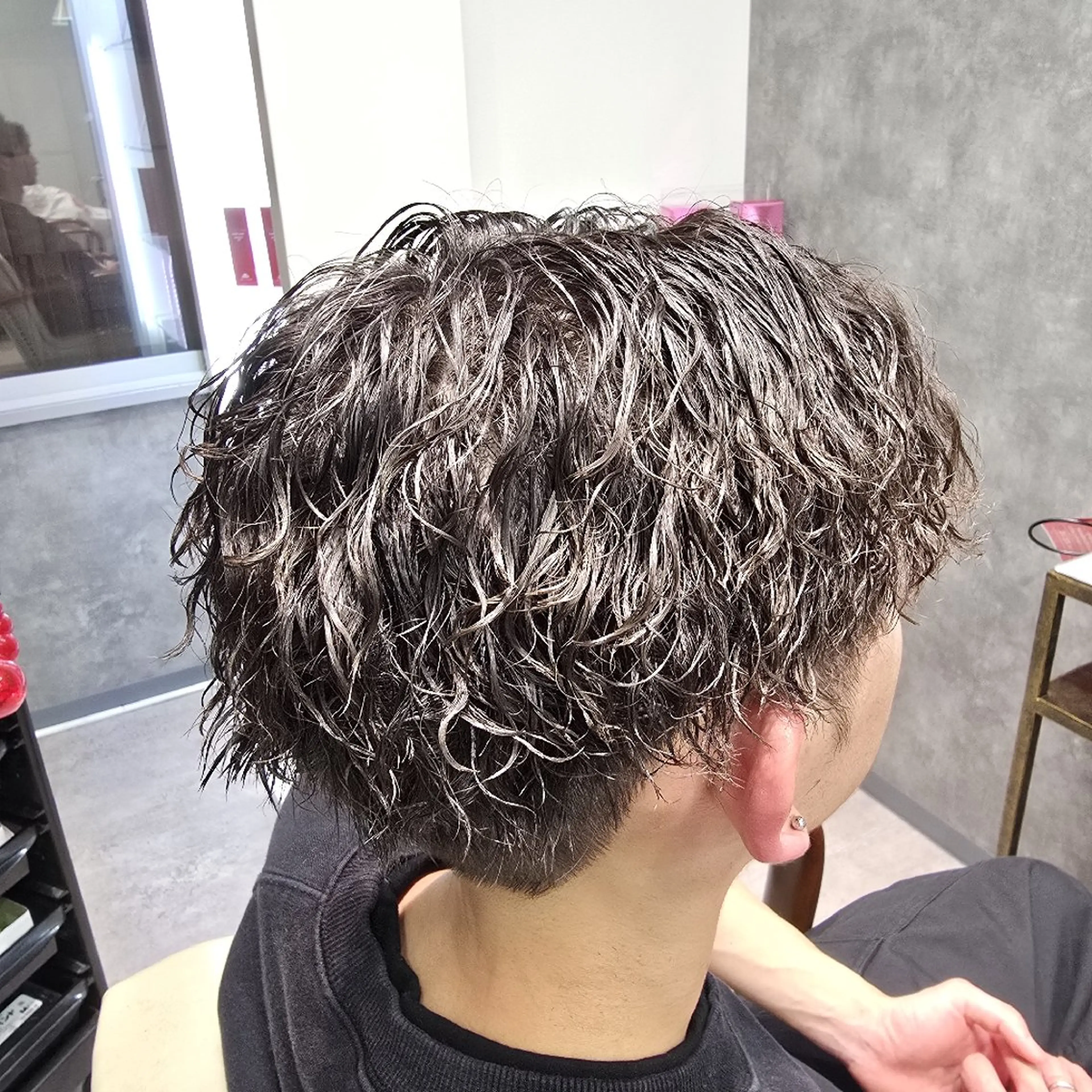 パーマ メンズ メンズパーマ ツイストスパイラルパーマ 波巻きパーマ スパイラルパーマ メンズ✂️/ 津田沼駅/レントのヘアスタイル