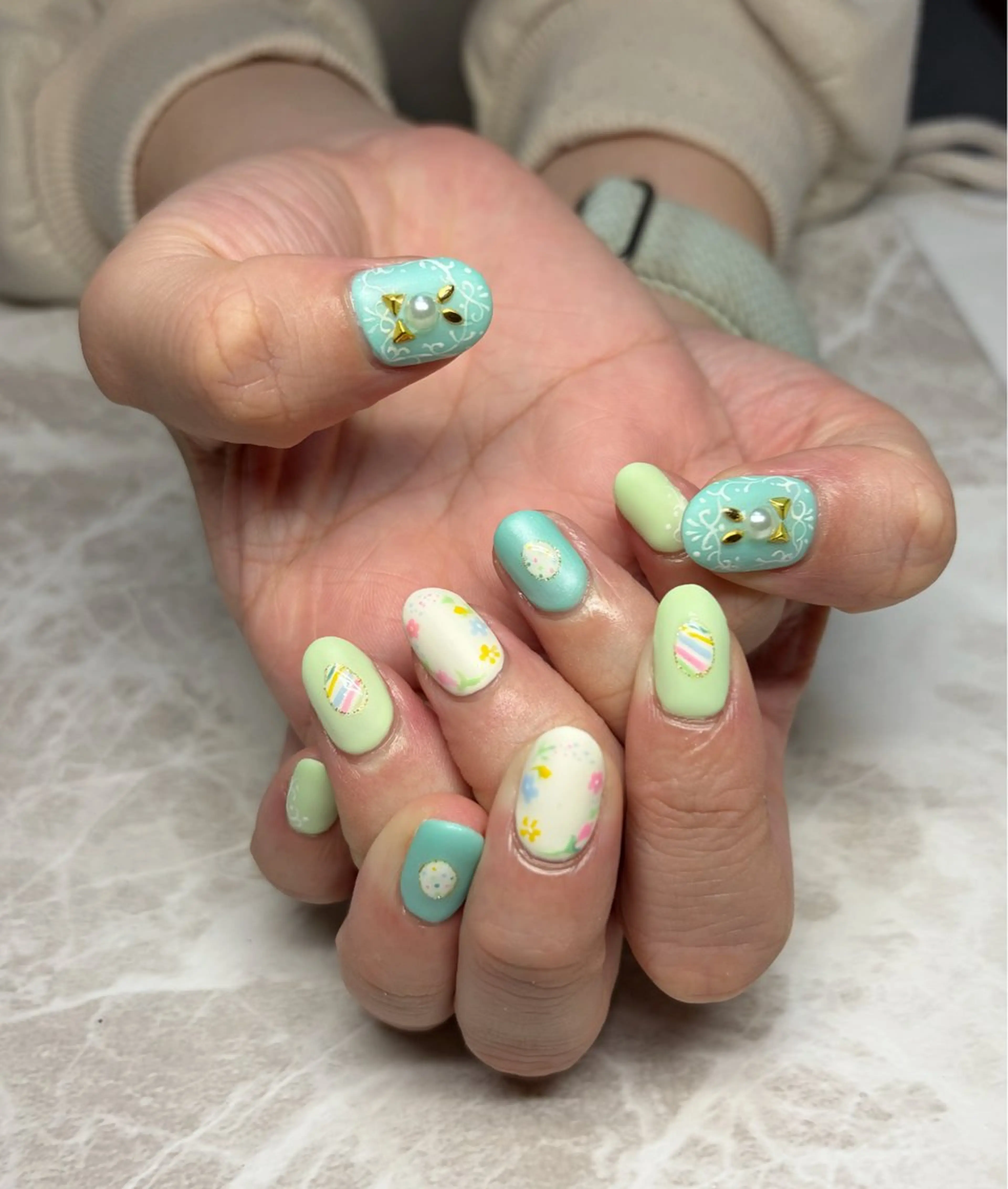 ネイル ハンドネイル ゆぴねいる yupinailのネイルデザイン