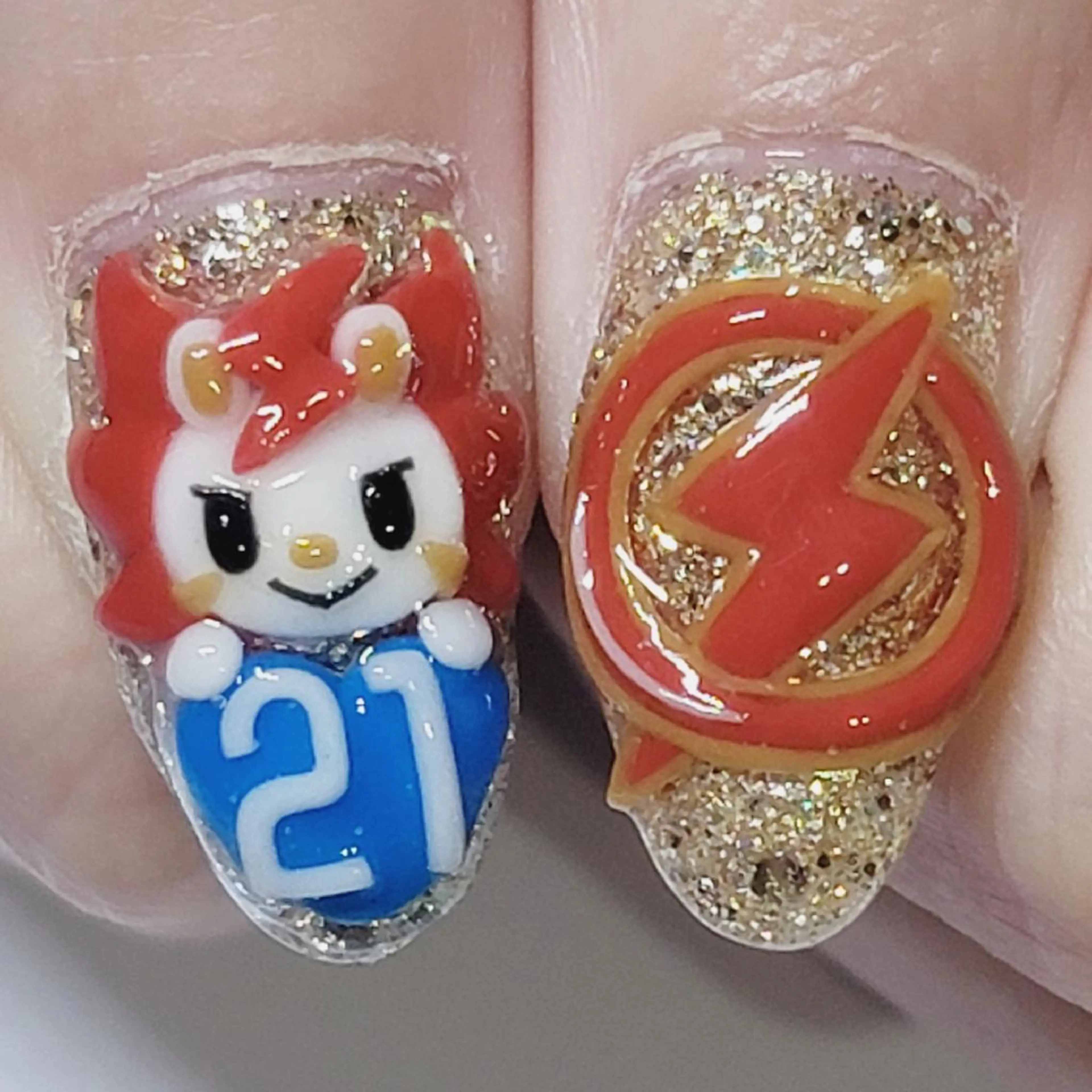 ネイル アートネイル ゴージャス キラキラネイル ハンドネイル よしだ ひろきのネイルデザイン