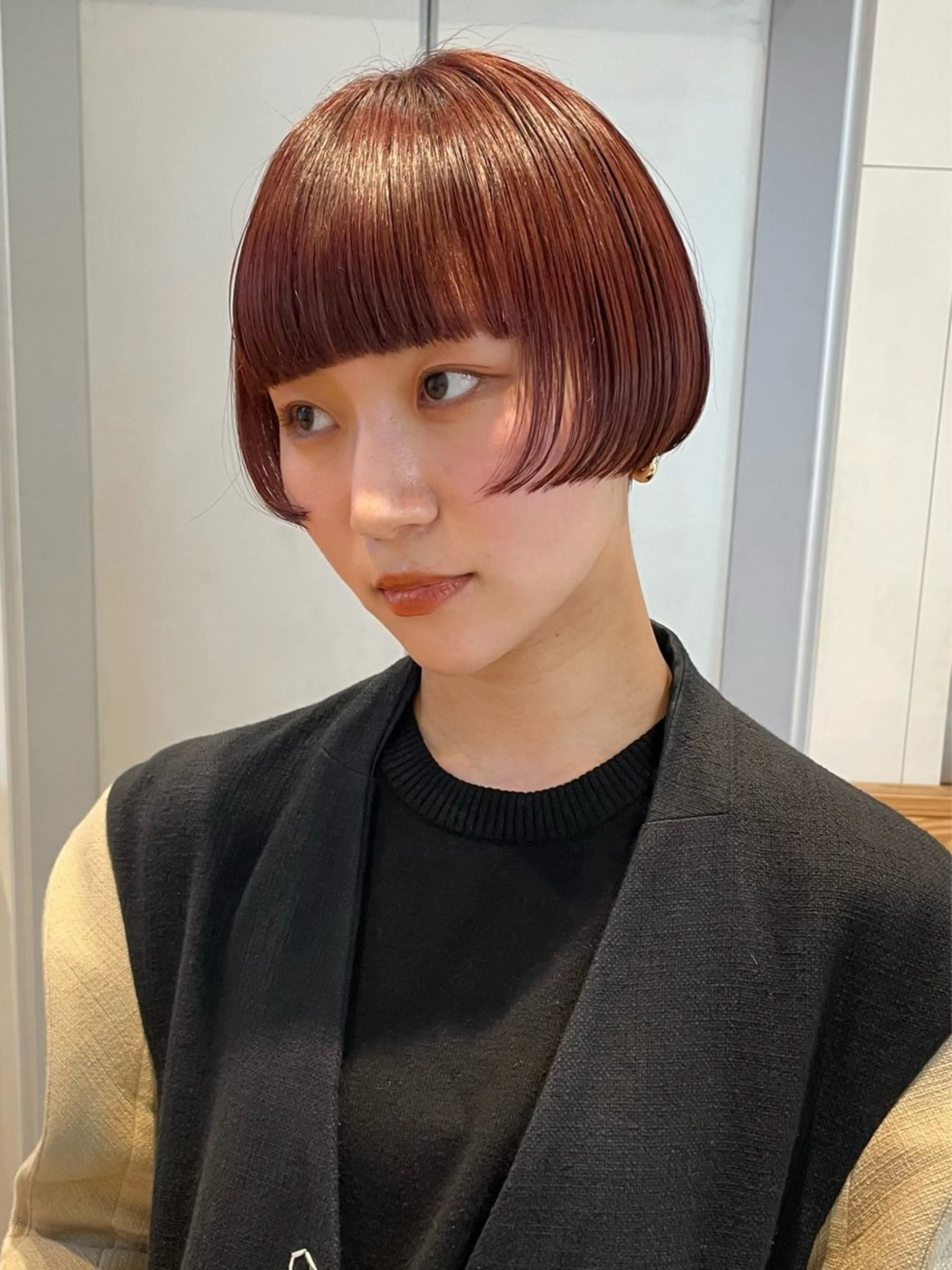 ショート カラー カット ヘアカラー トリートメント パーマ/パーマ落とし 【Kouta】のヘアスタイル