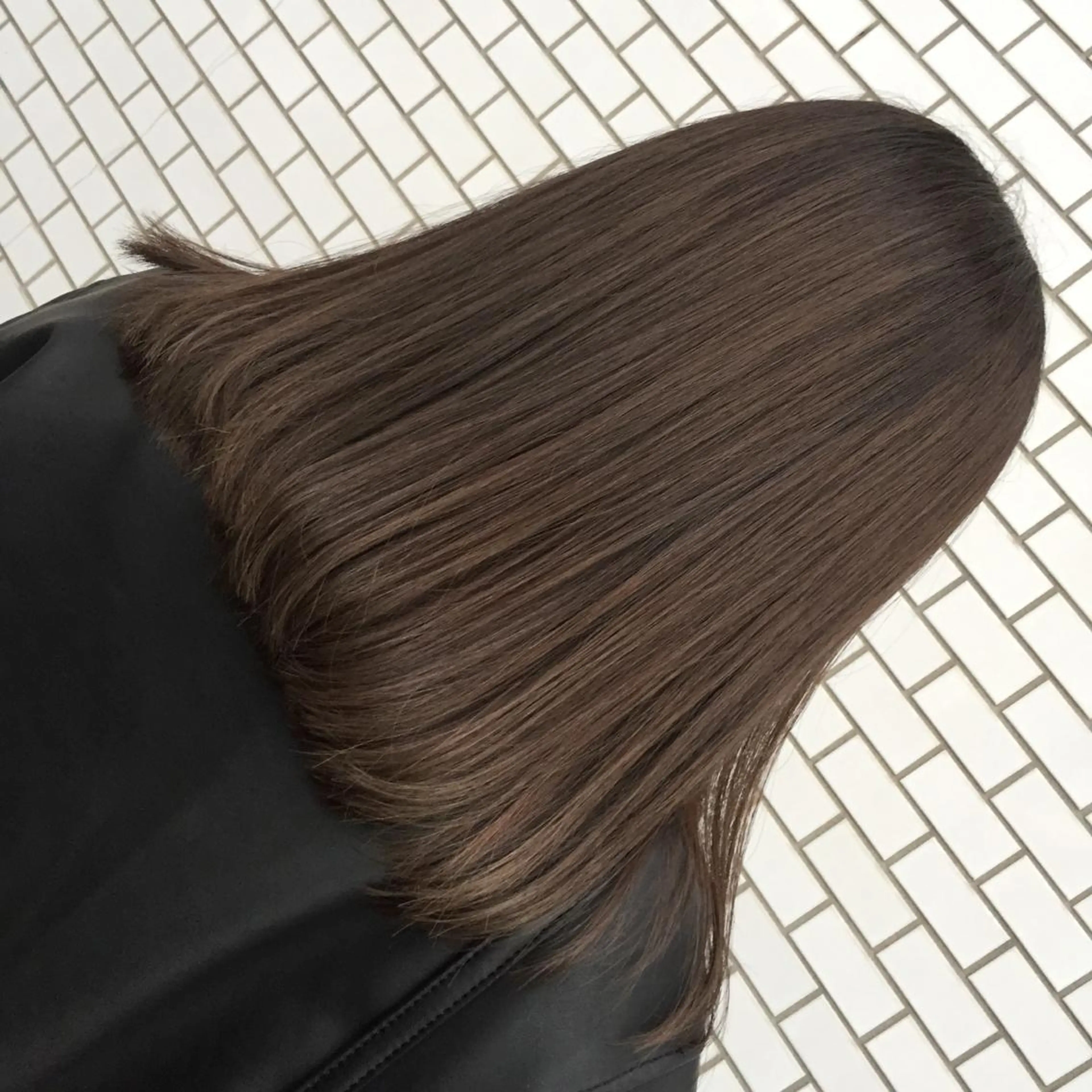 ミディアム juve. 別府のヘアスタイル