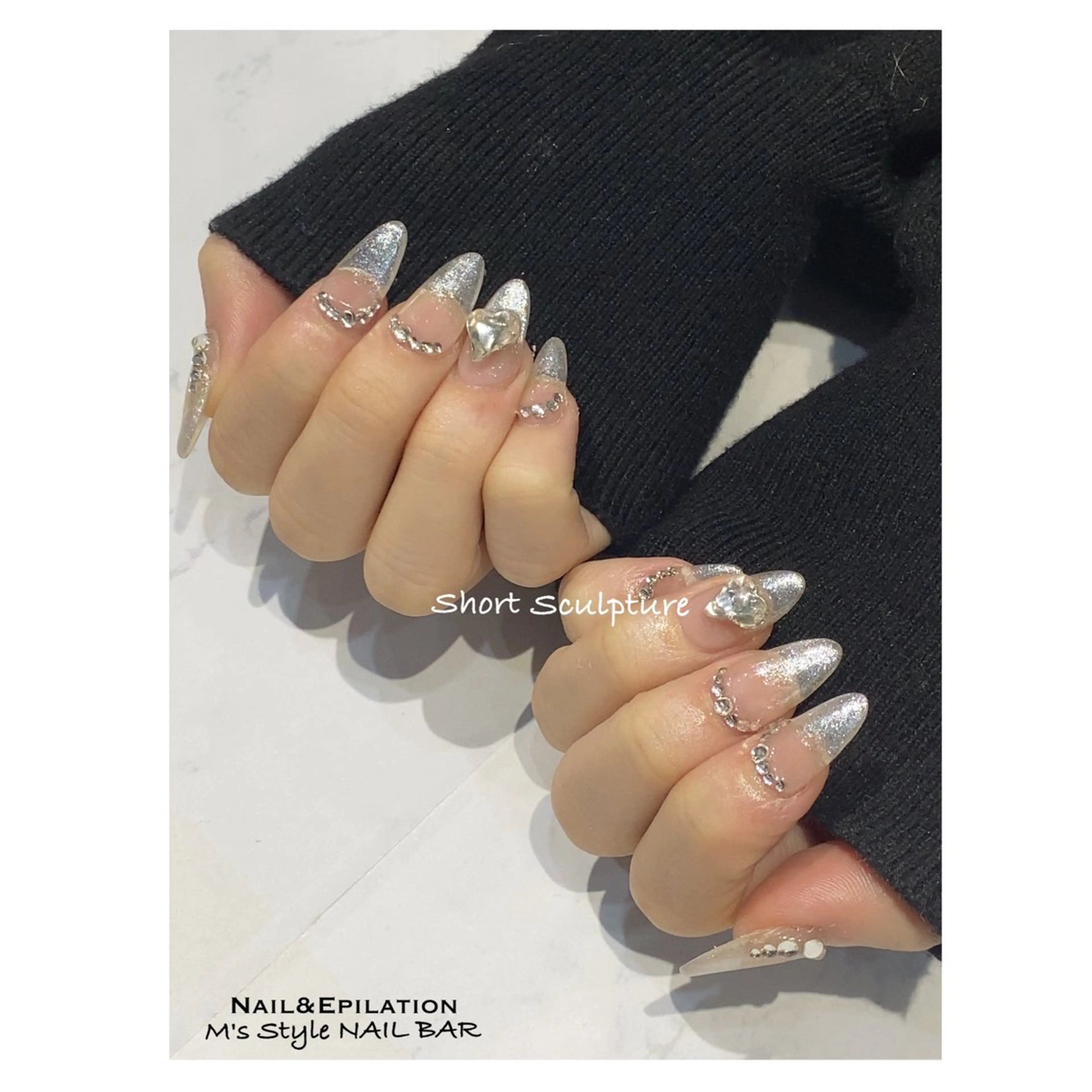 ネイル 成人式 フットネイル フレンチネイル ジェルネイル 韓国ネイル ハンドネイル M's Style NAIL BARのネイルデザイン